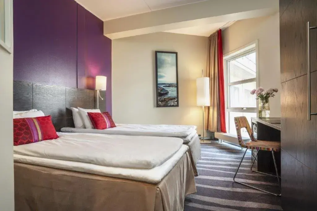 Bed in Thon Hotel Halden Bed in Thon Hotel Halden