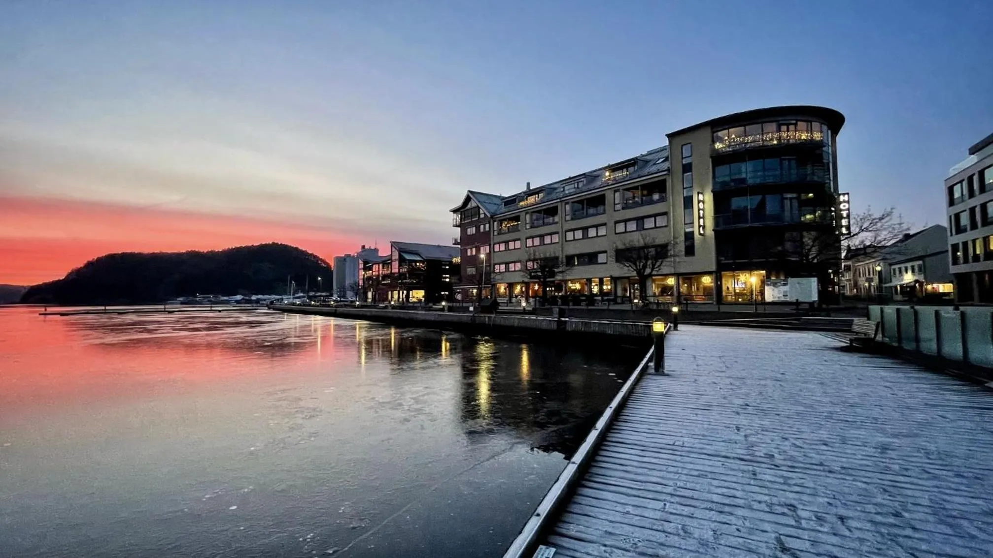 Property building in Thon Hotel Halden