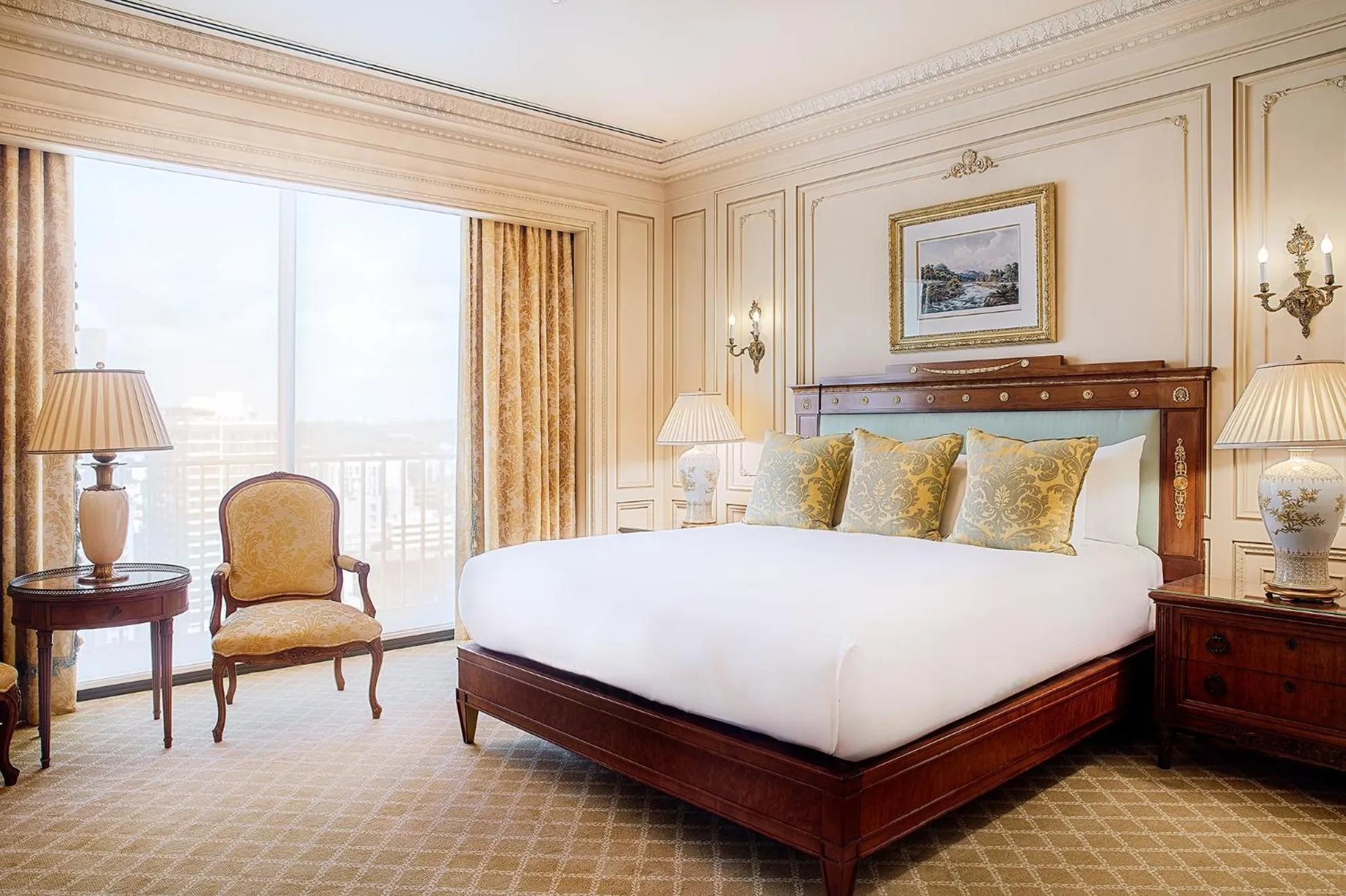 Bed in The Westgate Hotel