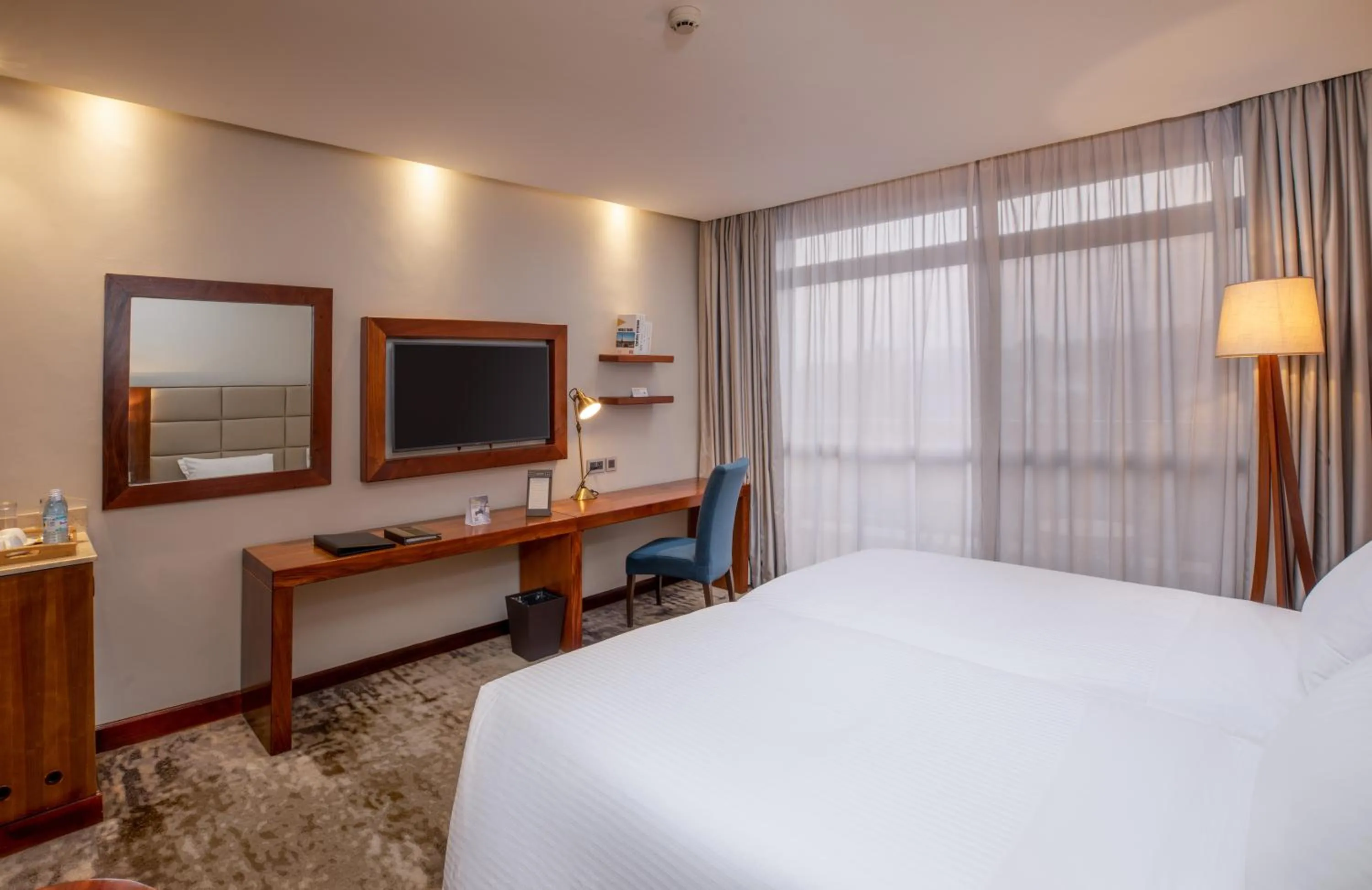 Bed in Golden Tulip Canaan Kampala