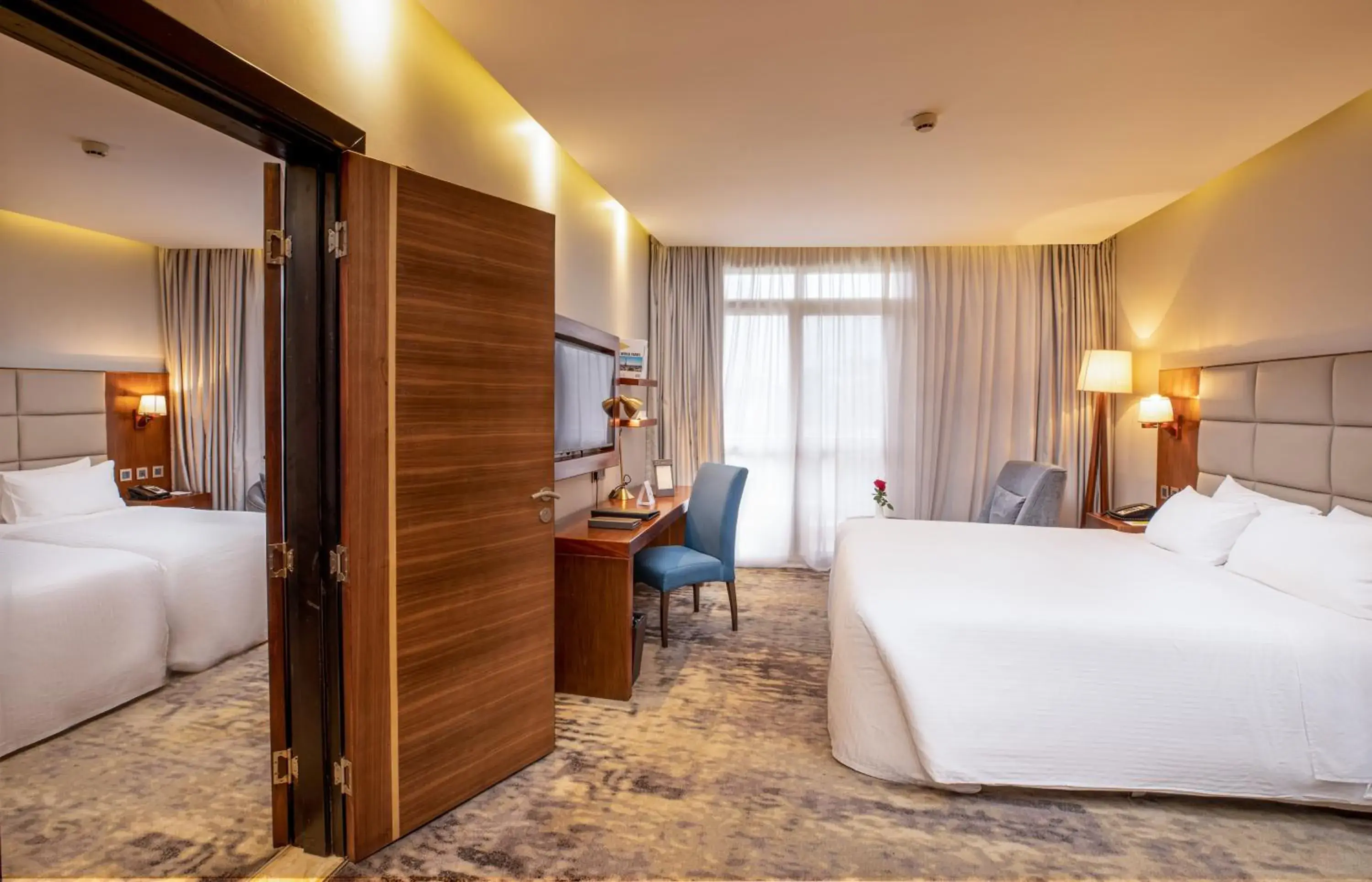 Deluxe Twin Room with Balcony in Golden Tulip Canaan Kampala Deluxe Twin Room with Balcony in Golden Tulip Canaan Kampala