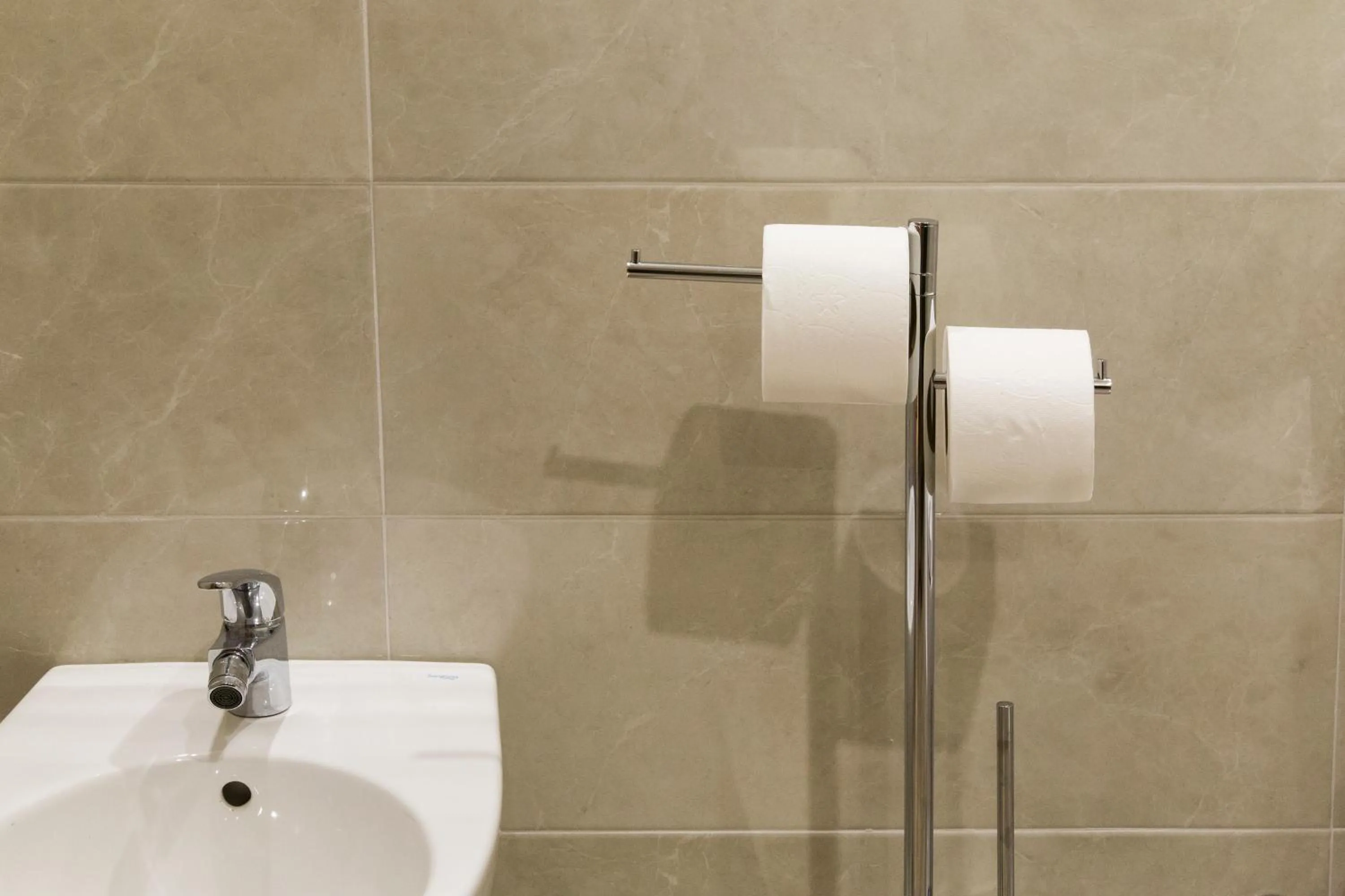 Bathroom in Spot Apartments Trindade