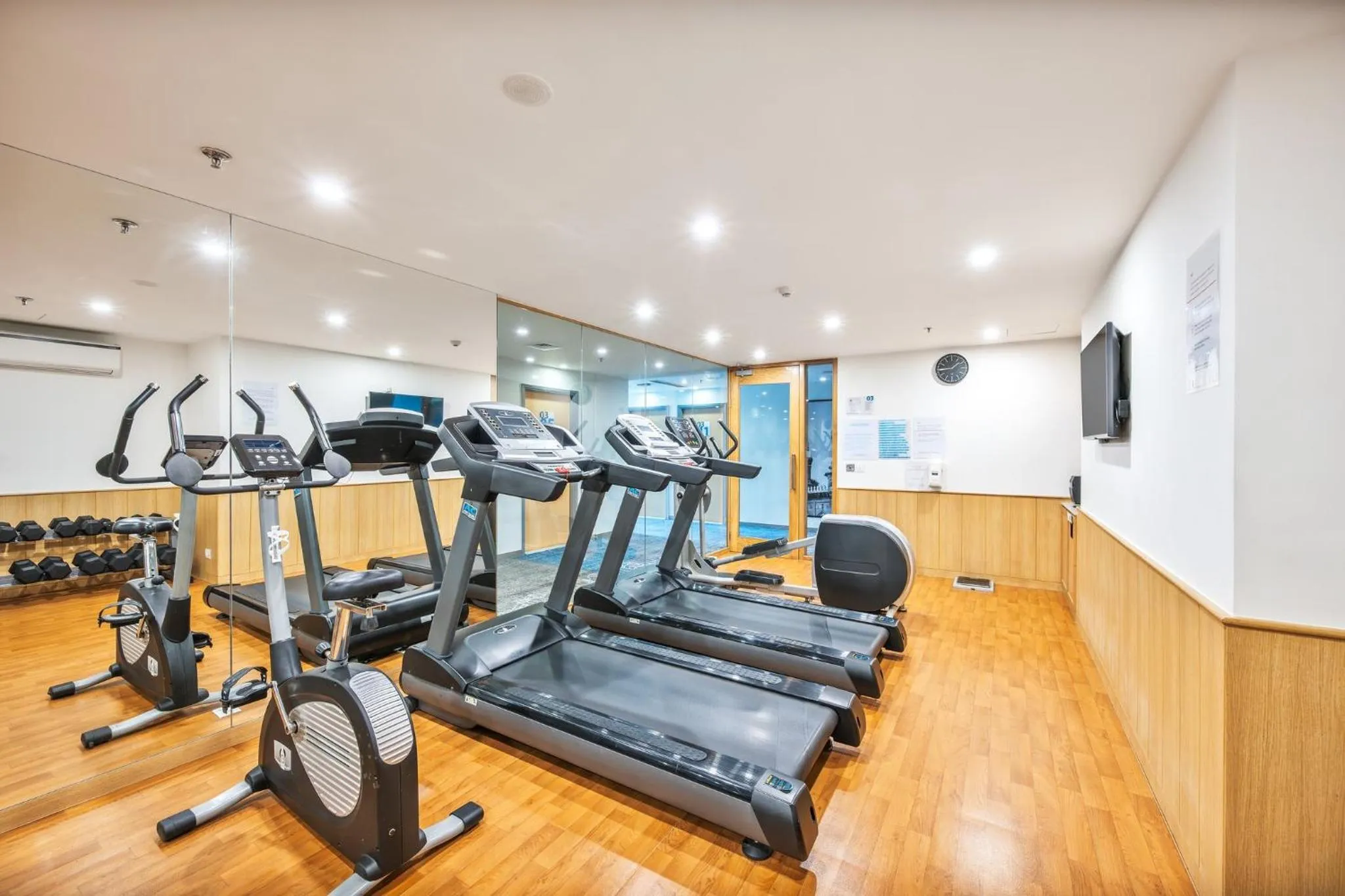 Fitness centre/facilities in Holiday Inn Express Hyderabad Banjara Hills by IHG