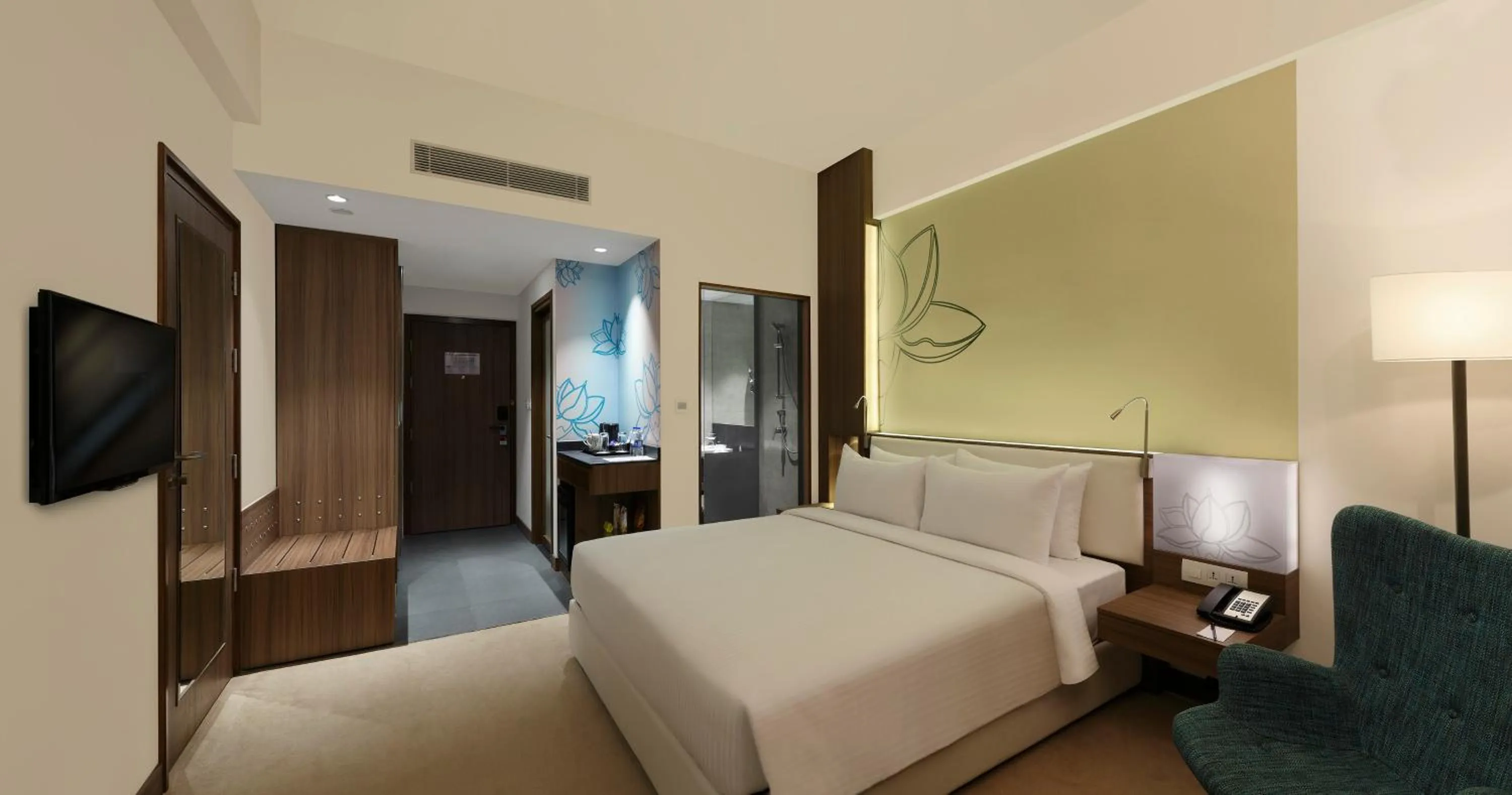 Bedroom, Bed in Mercure Chennai Sriperumbudur
