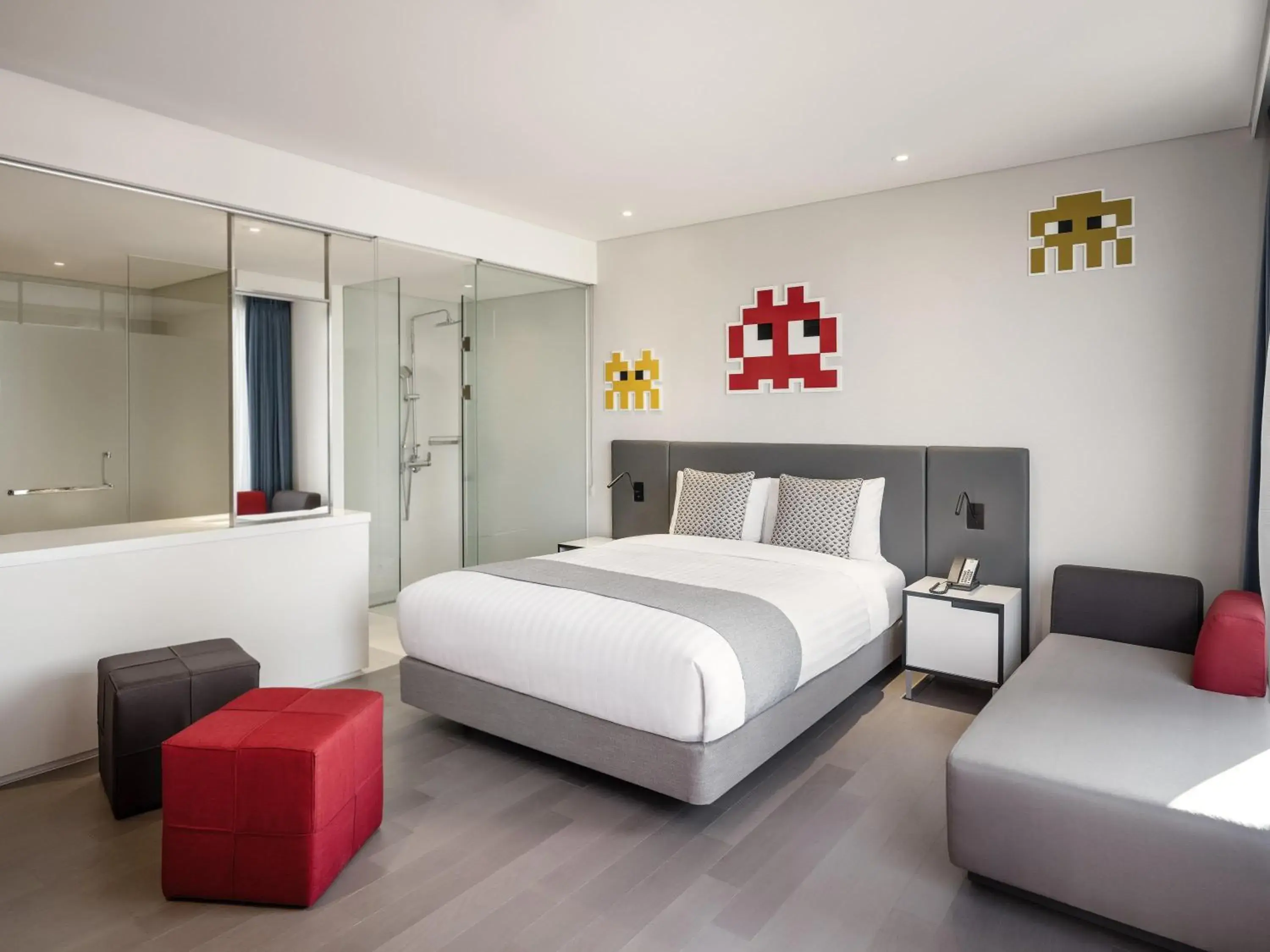 Bedroom, Bed in ibis Styles Ambassador Seoul Yongsan Bedroom, Bed in ibis Styles Ambassador Seoul Yongsan