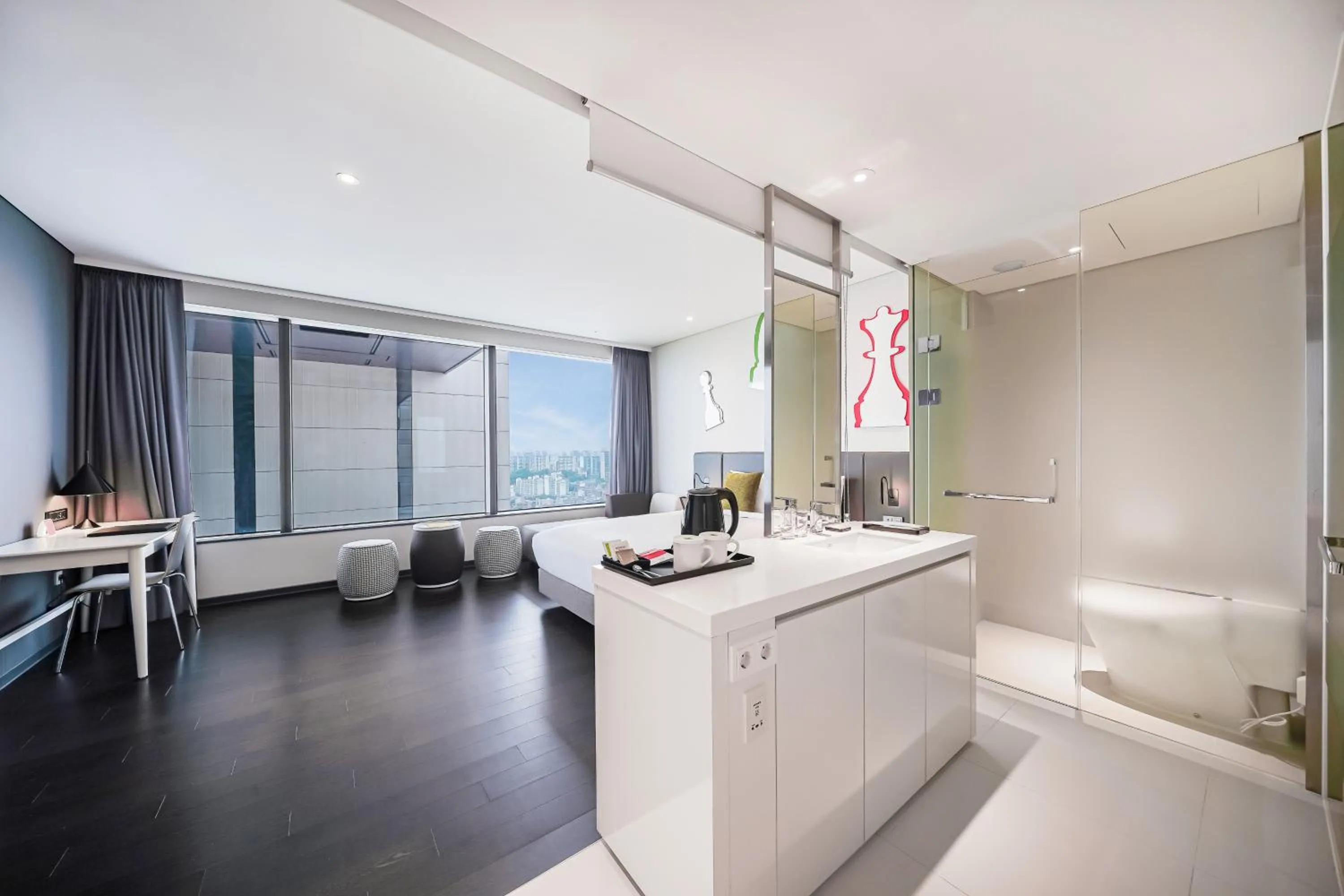 Kitchen or kitchenette in ibis Styles Ambassador Seoul Yongsan