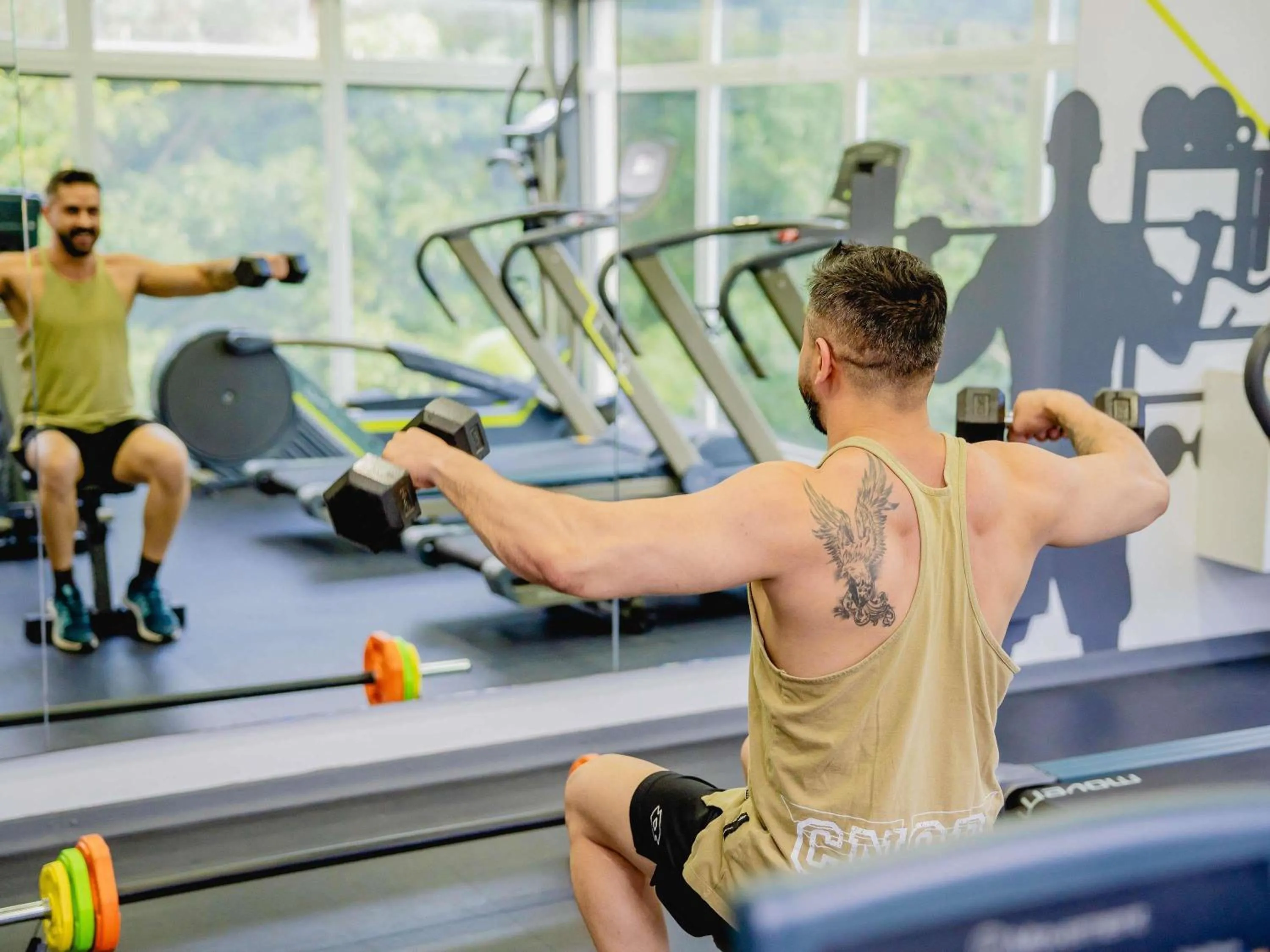 Fitness centre/facilities in ibis Asuncion