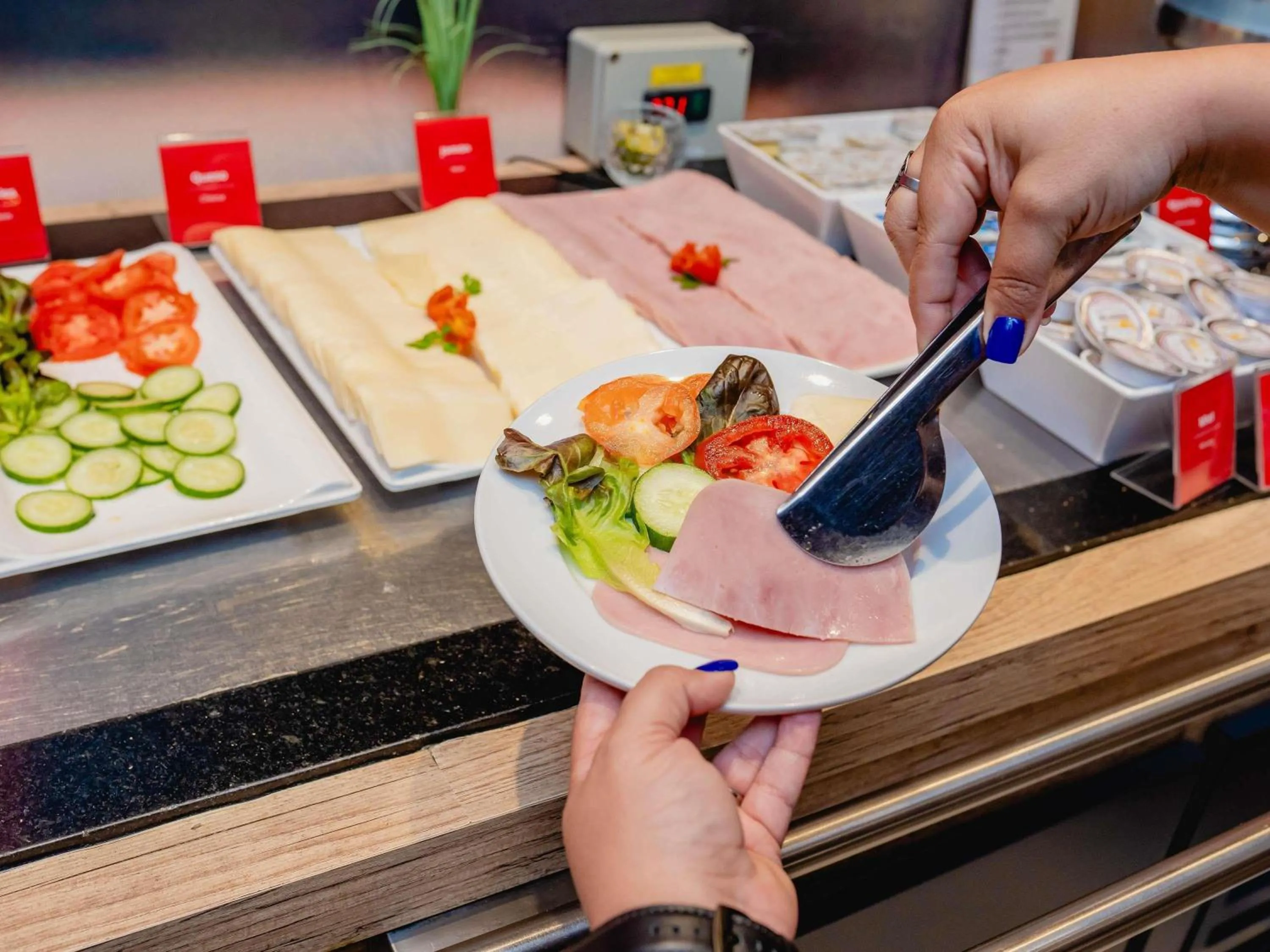 Breakfast in ibis Asuncion