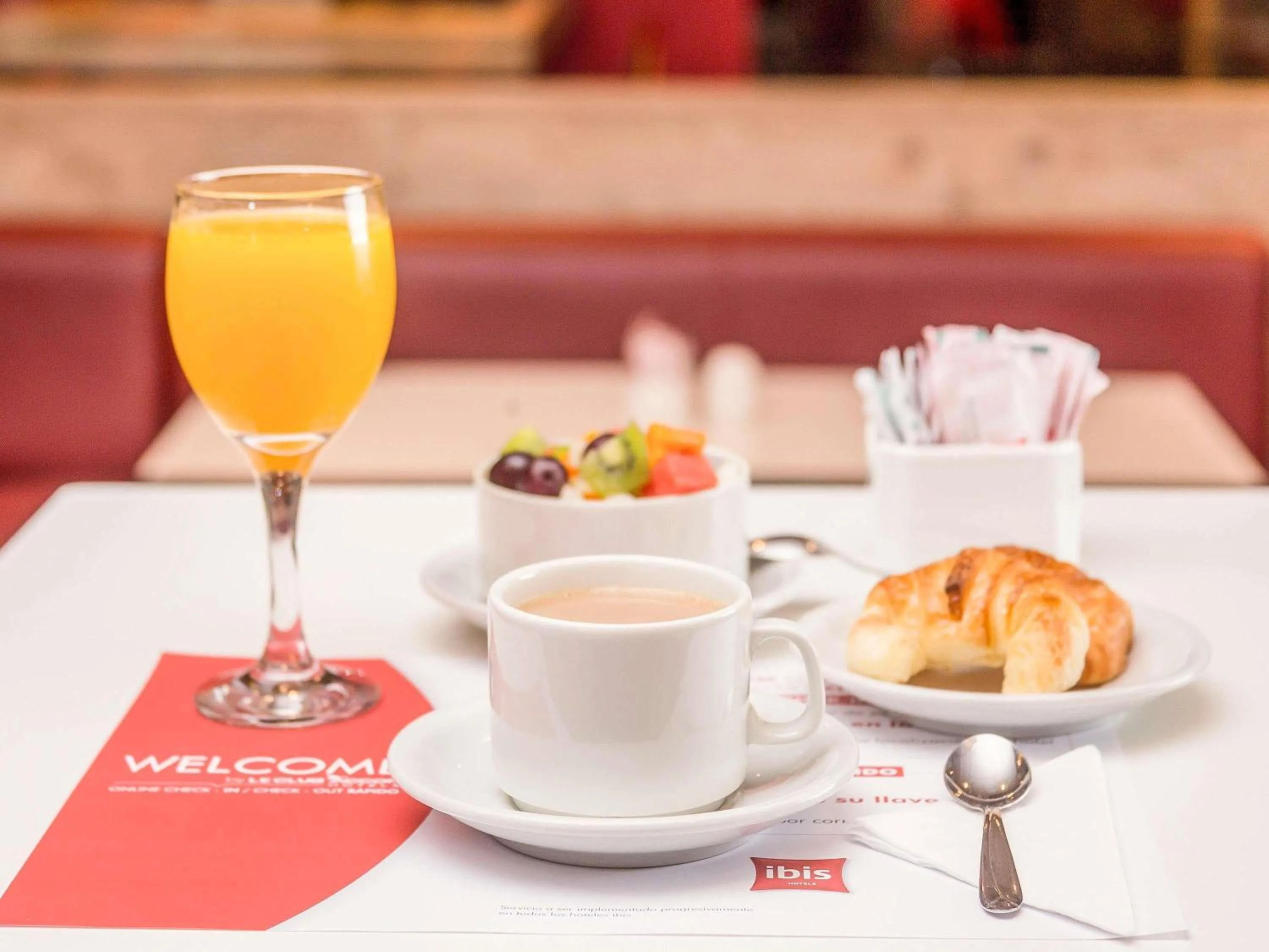 Breakfast in ibis Asuncion