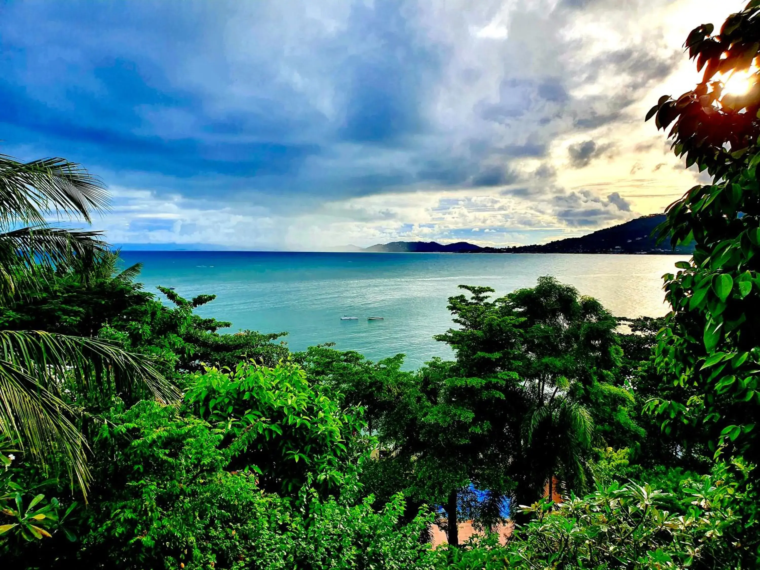Sea view in Cinnamon Beach Villas Sea view in Cinnamon Beach Villas