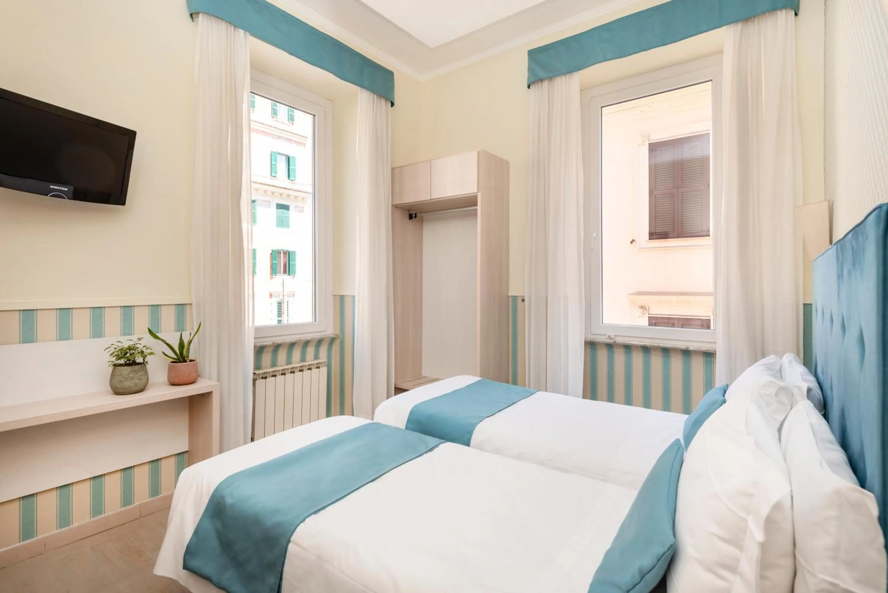 Bedroom, Bed in Hotel Parker - Gruppo BLAM HOTELS