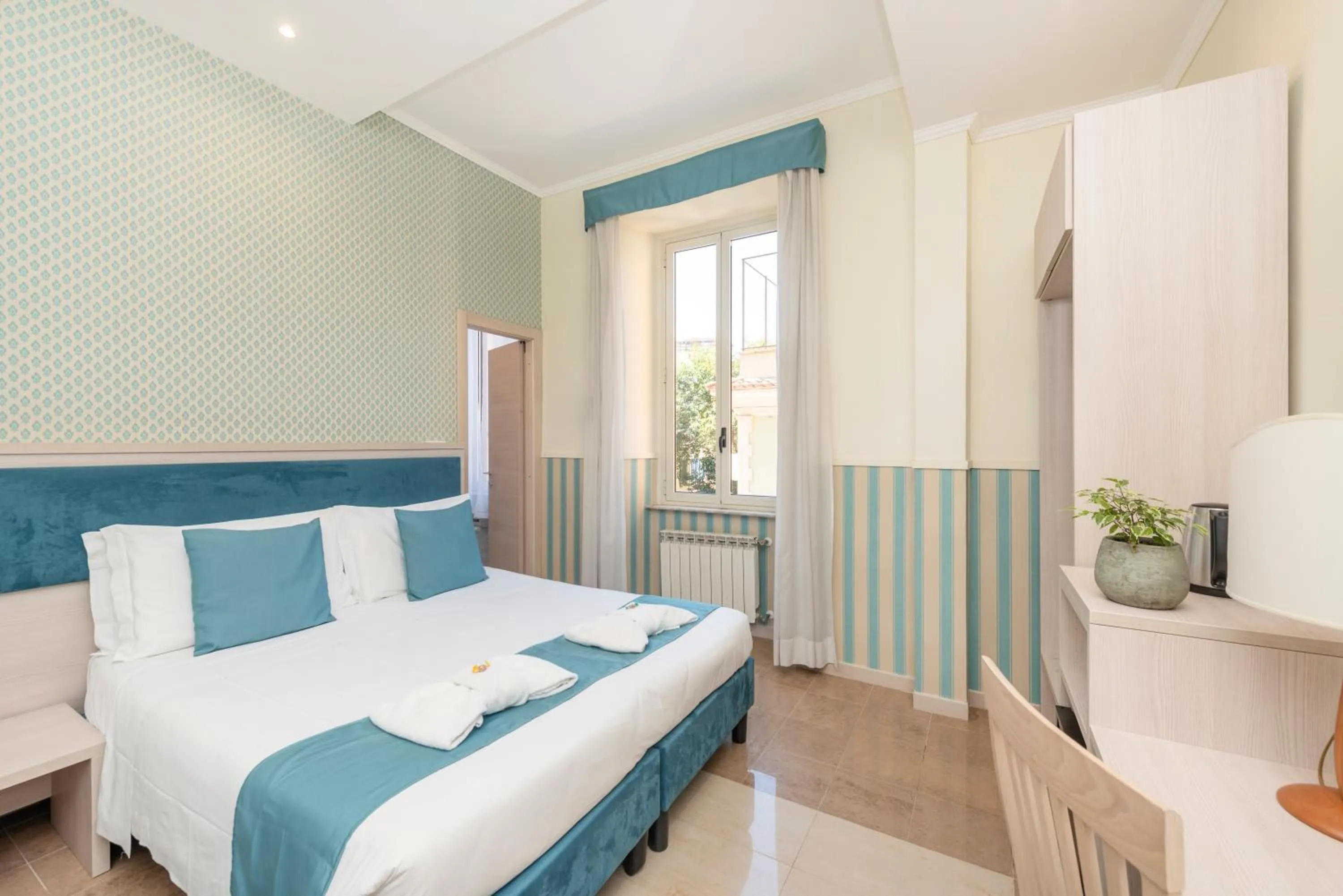 Bedroom, Bed in Hotel Parker - Gruppo BLAM HOTELS