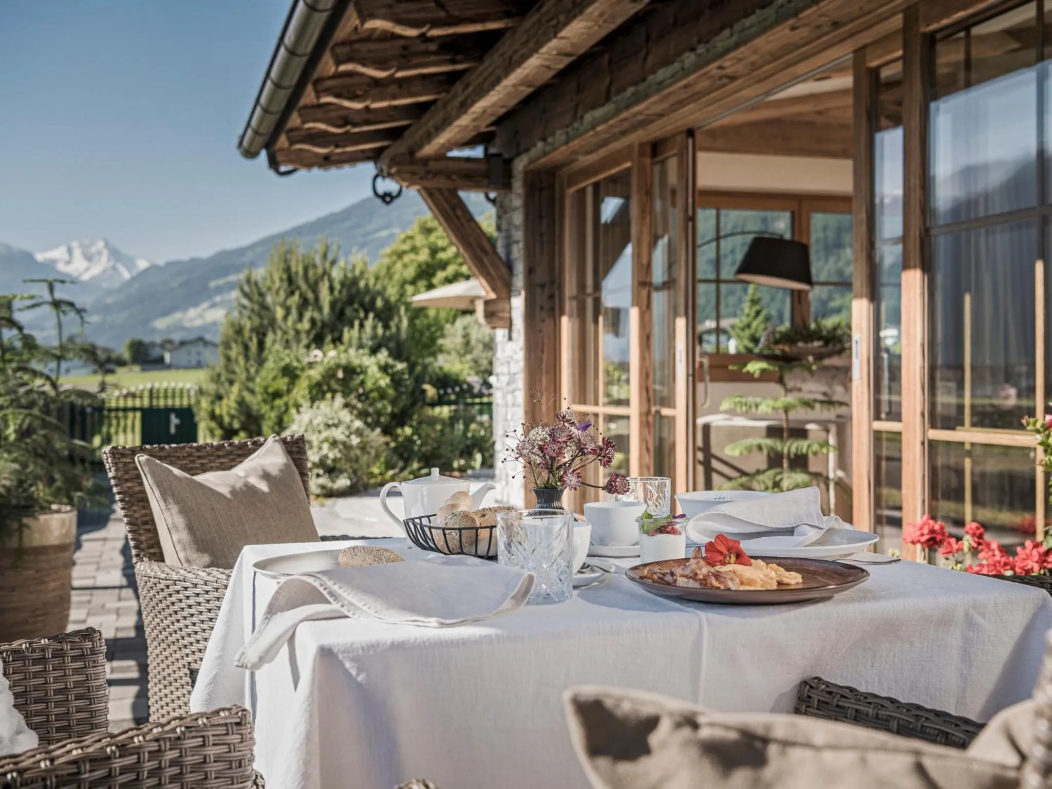 Balcony/Terrace in Aparthotel Stacherhof