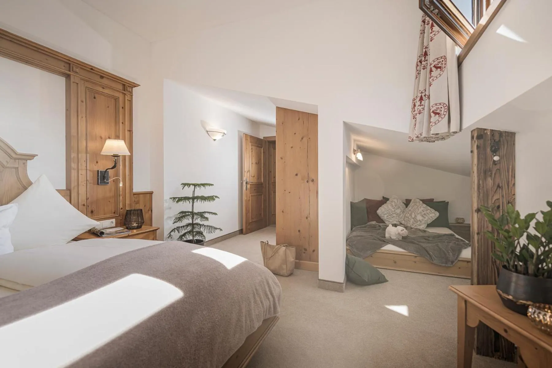Bed in Aparthotel Stacherhof