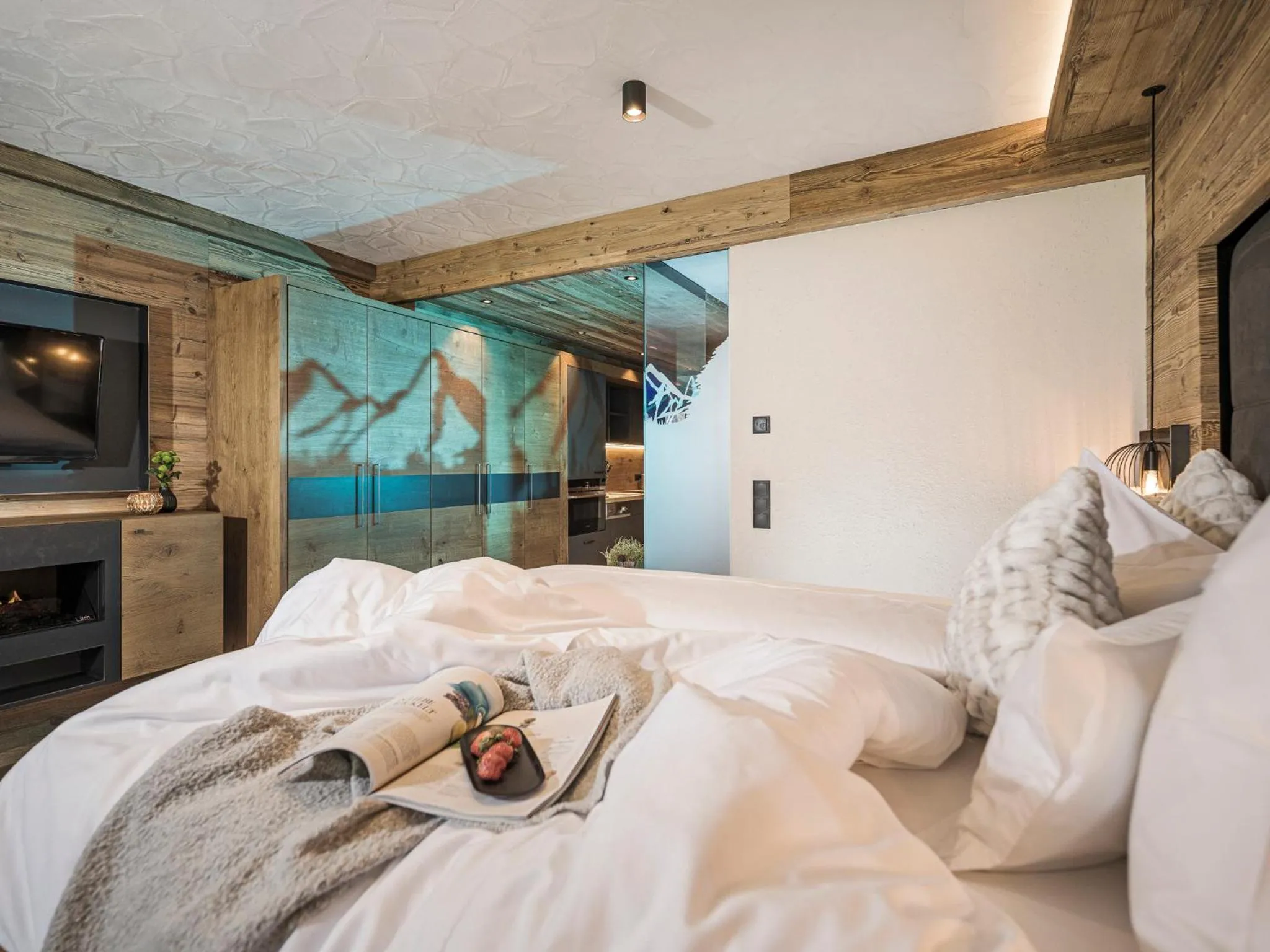 Photo of the whole room, Bed in Aparthotel Stacherhof