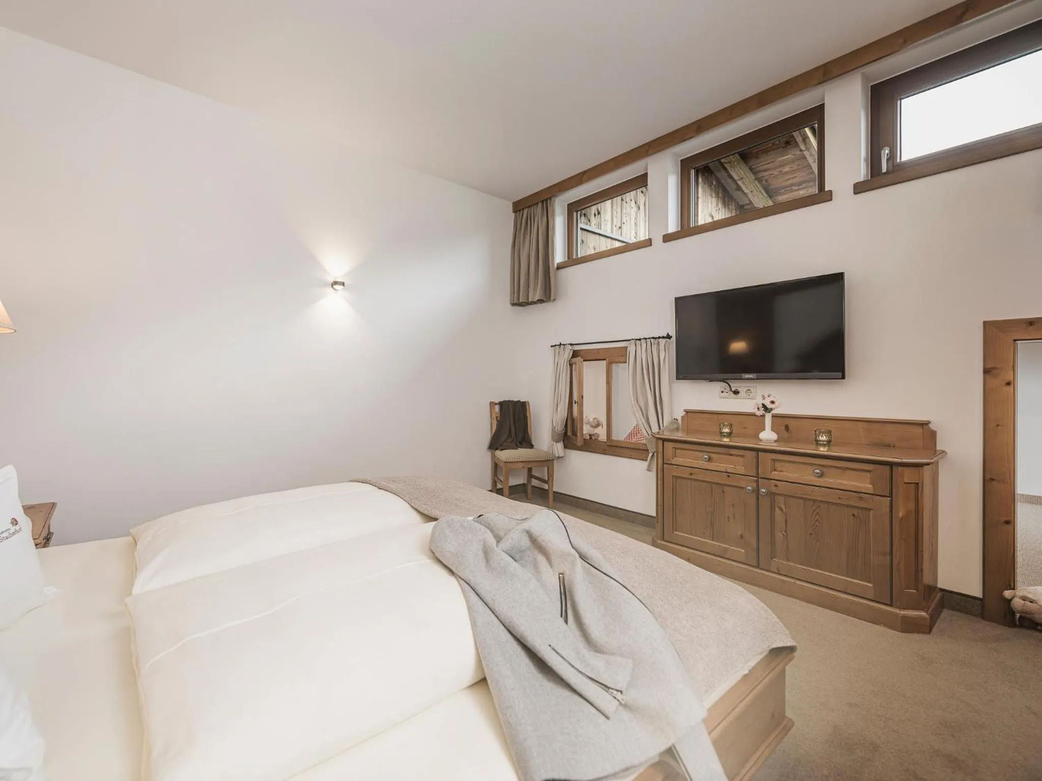 Bed in Aparthotel Stacherhof