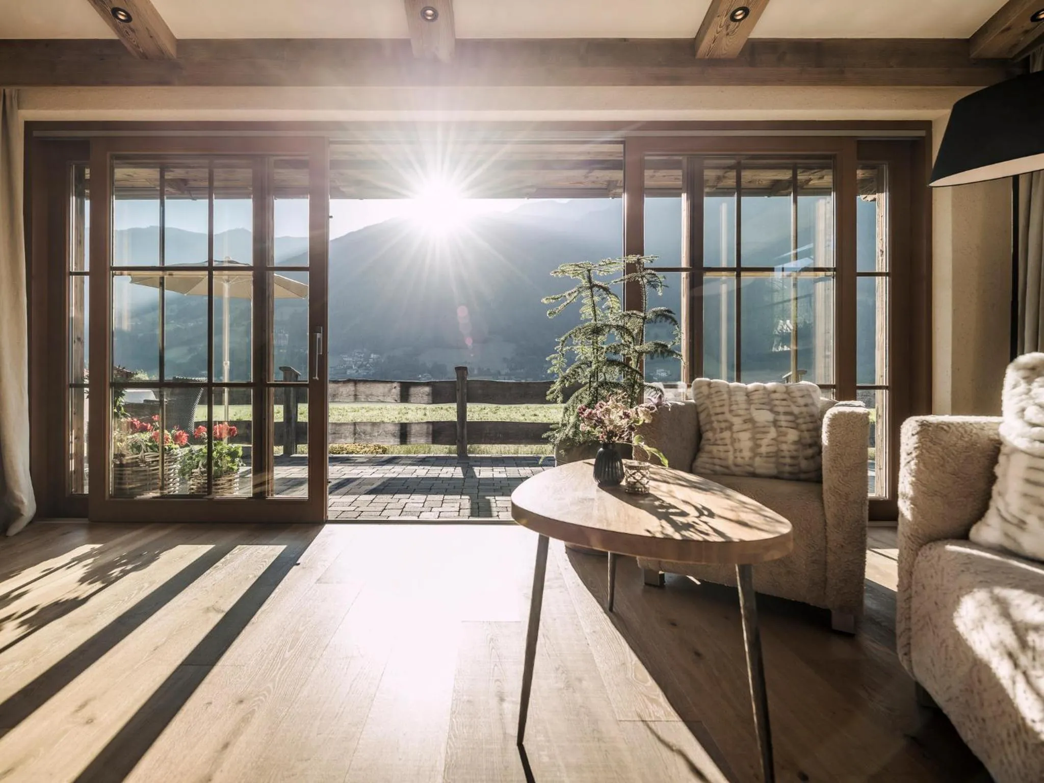 Balcony/Terrace in Aparthotel Stacherhof