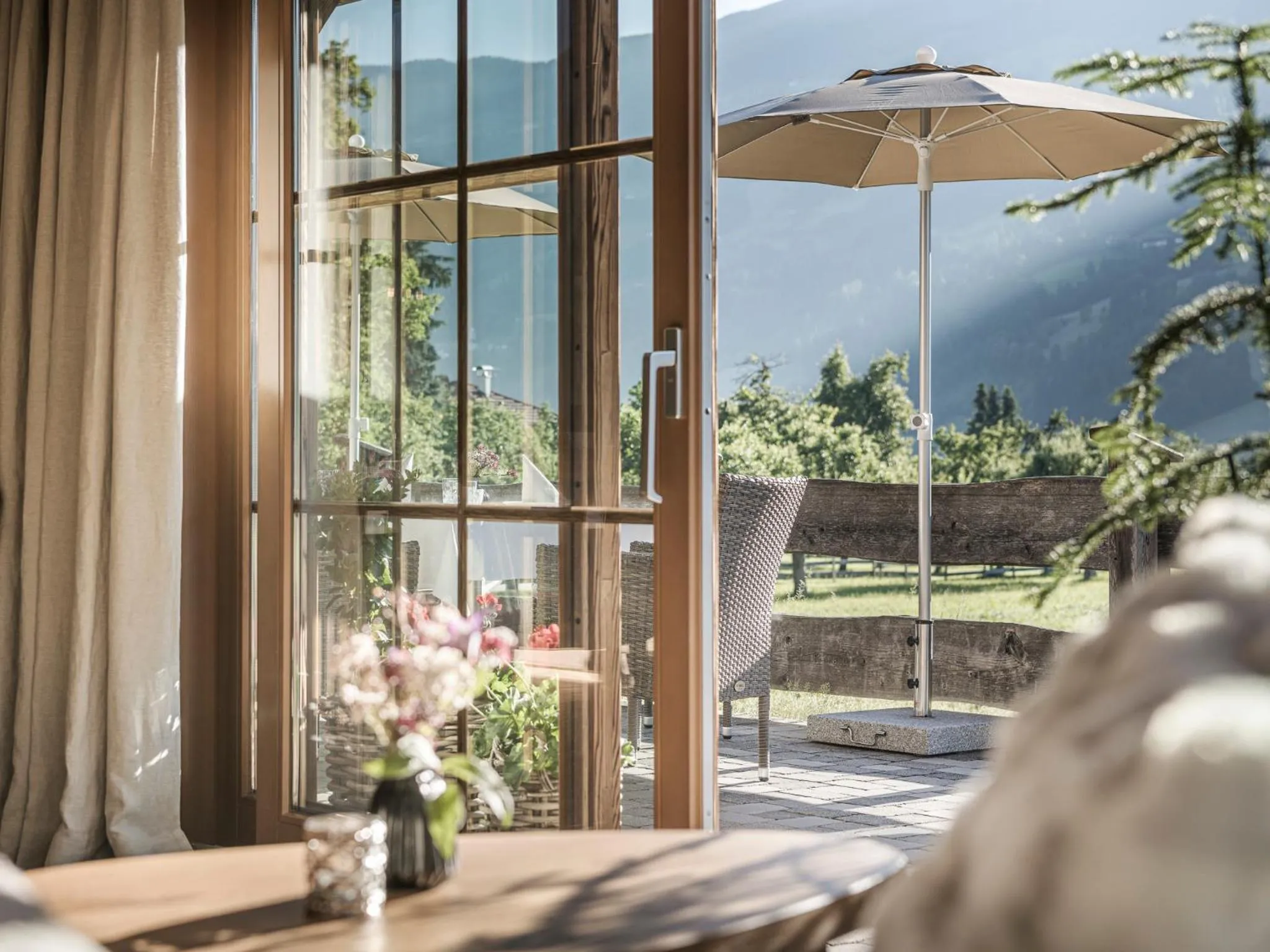 Balcony/Terrace in Aparthotel Stacherhof