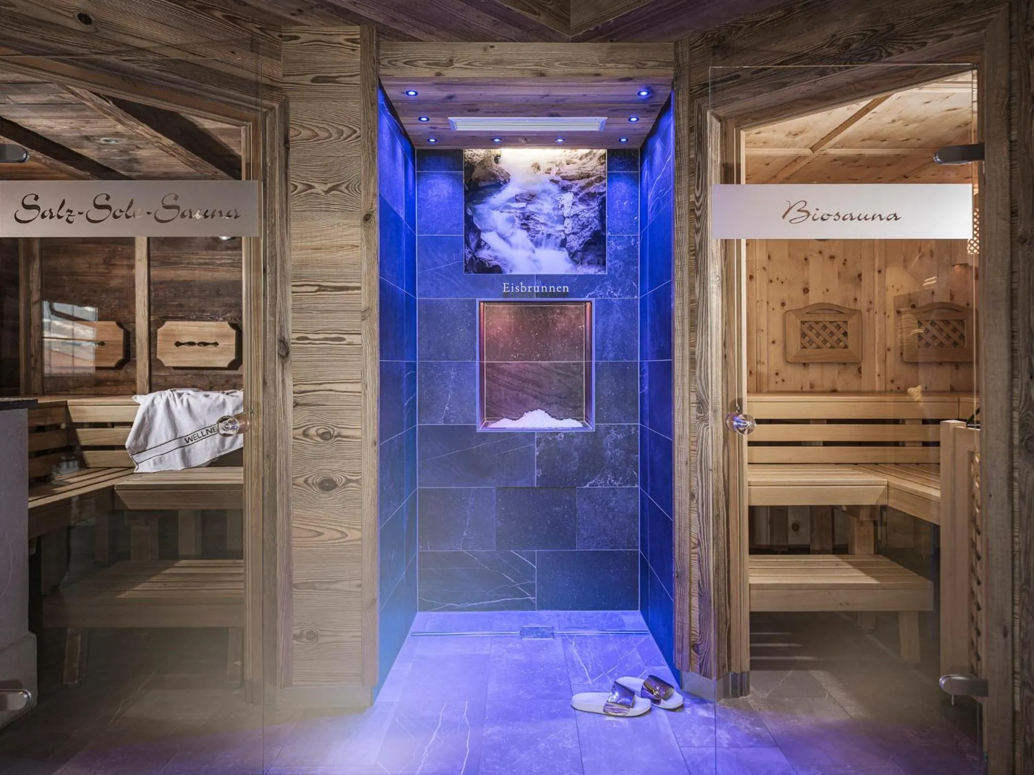 Sauna in Aparthotel Stacherhof