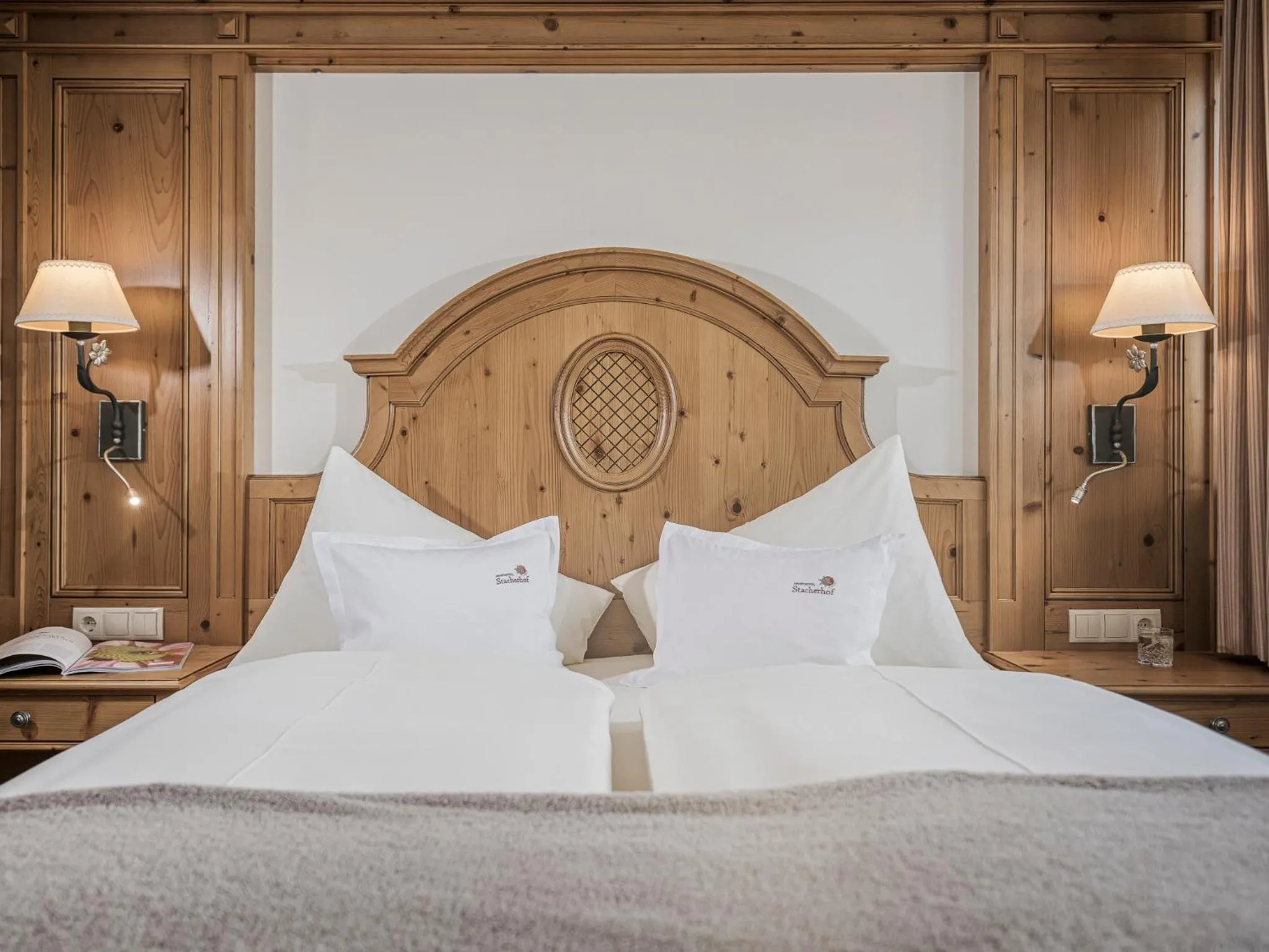 Bedroom, Bed in Aparthotel Stacherhof