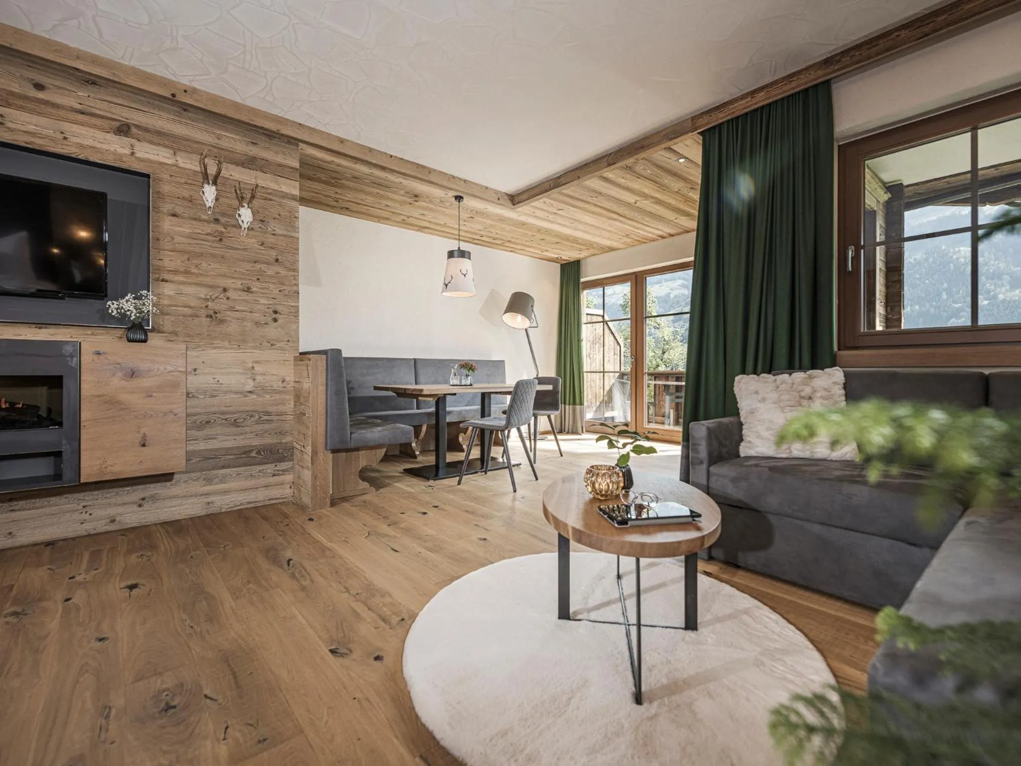 Dining area in Aparthotel Stacherhof