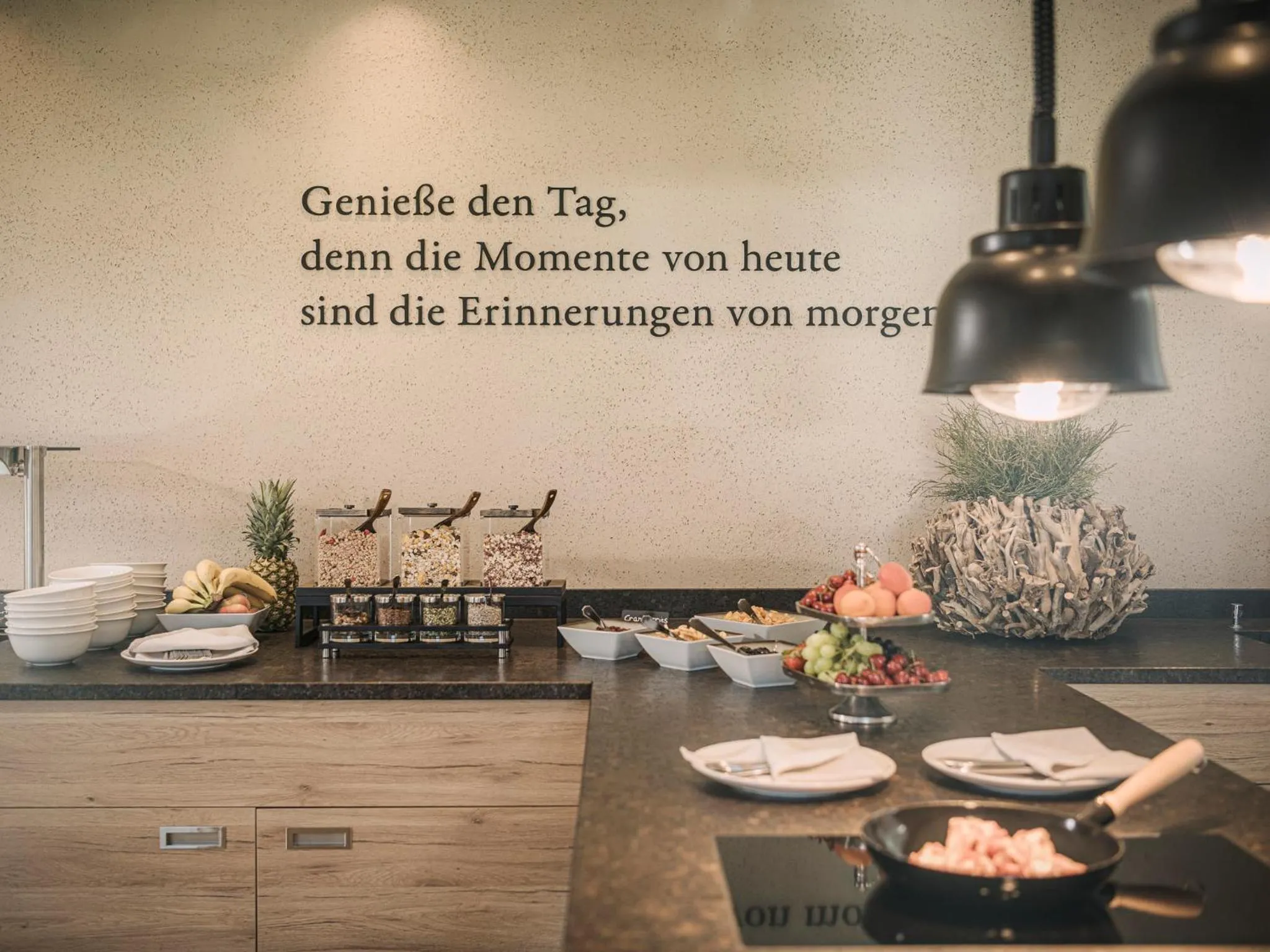 Restaurant/places to eat in Aparthotel Stacherhof