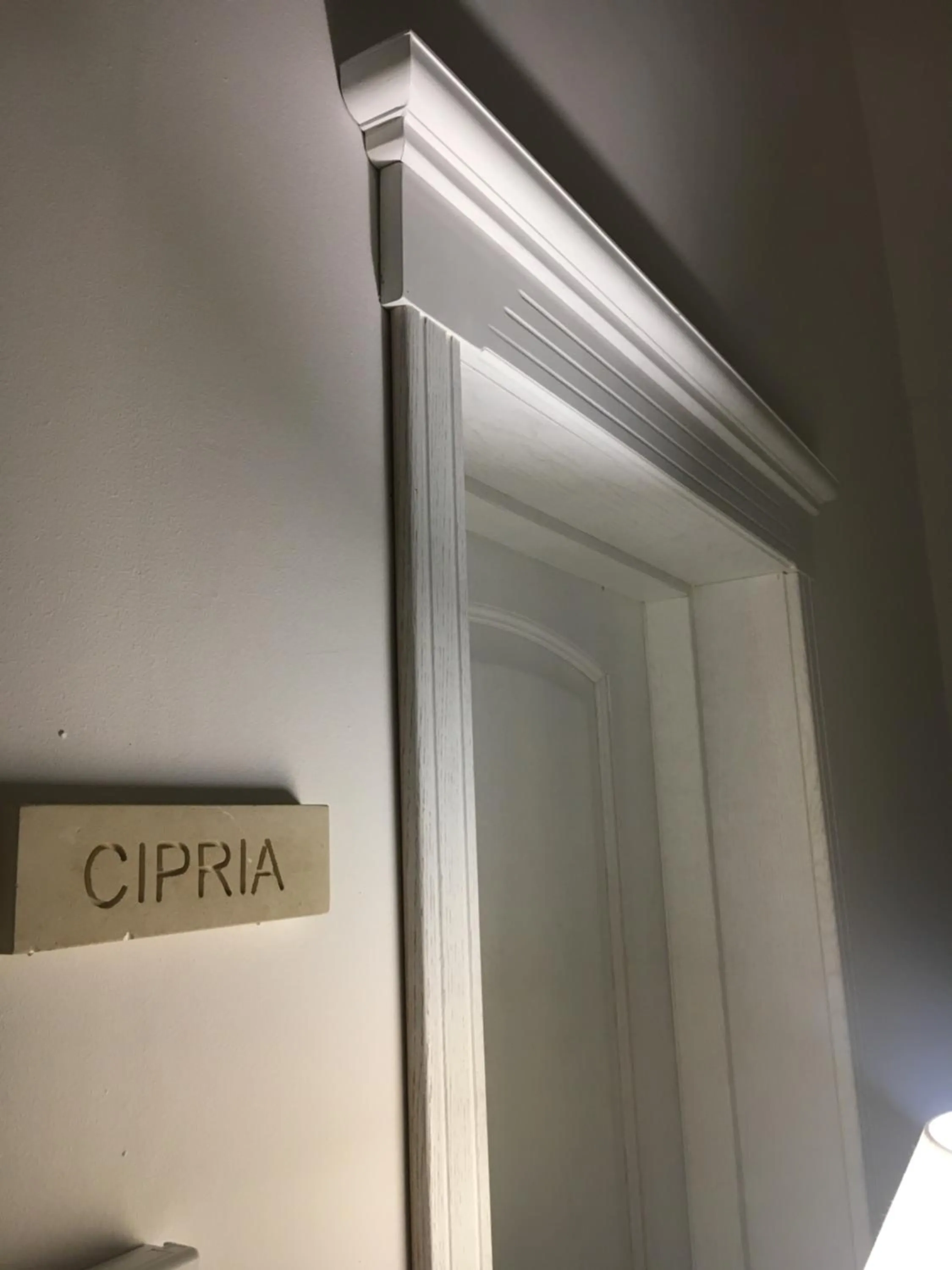 Decorative detail in Ai Raggi di Sole