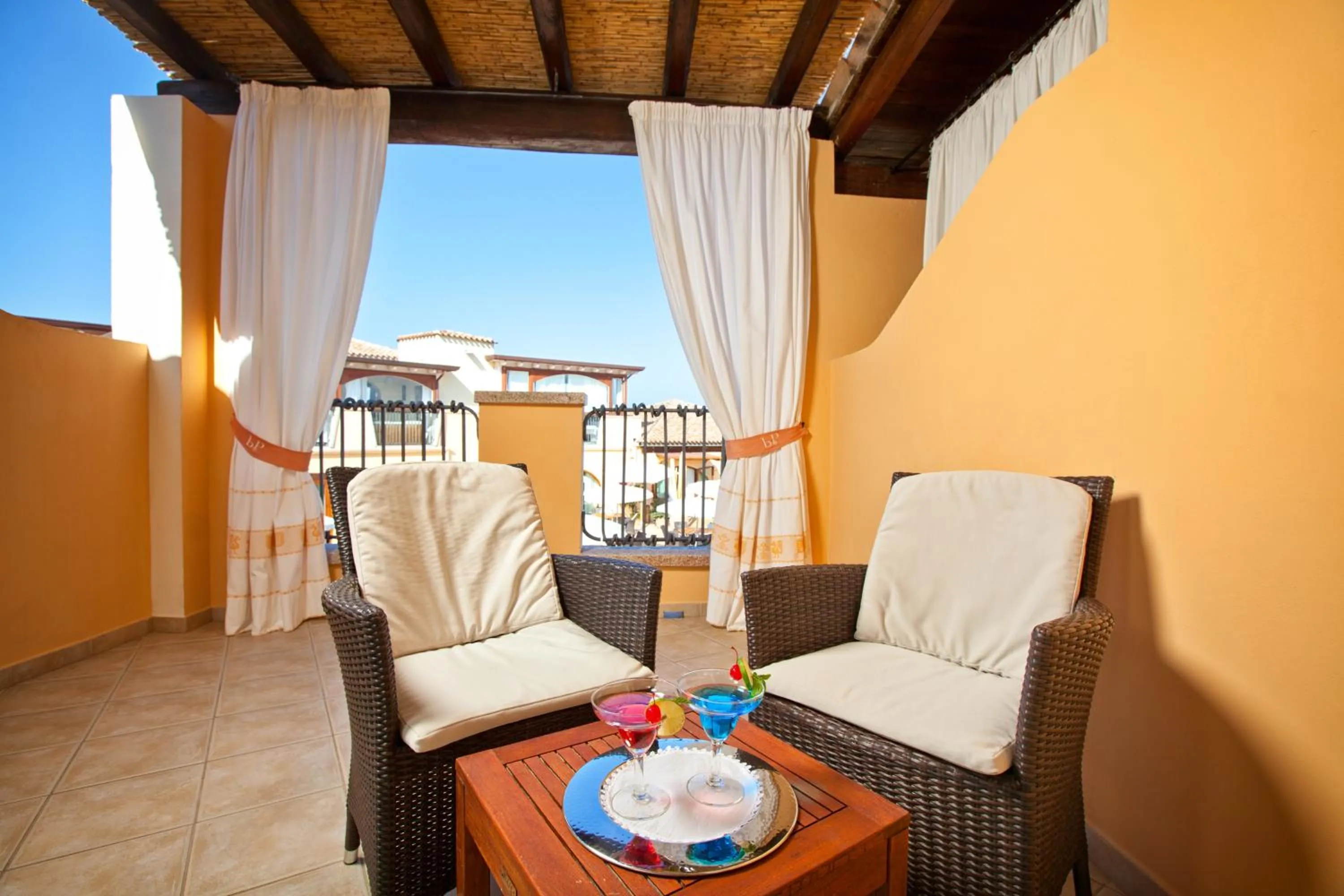 Patio in Hotel Baia Del Porto