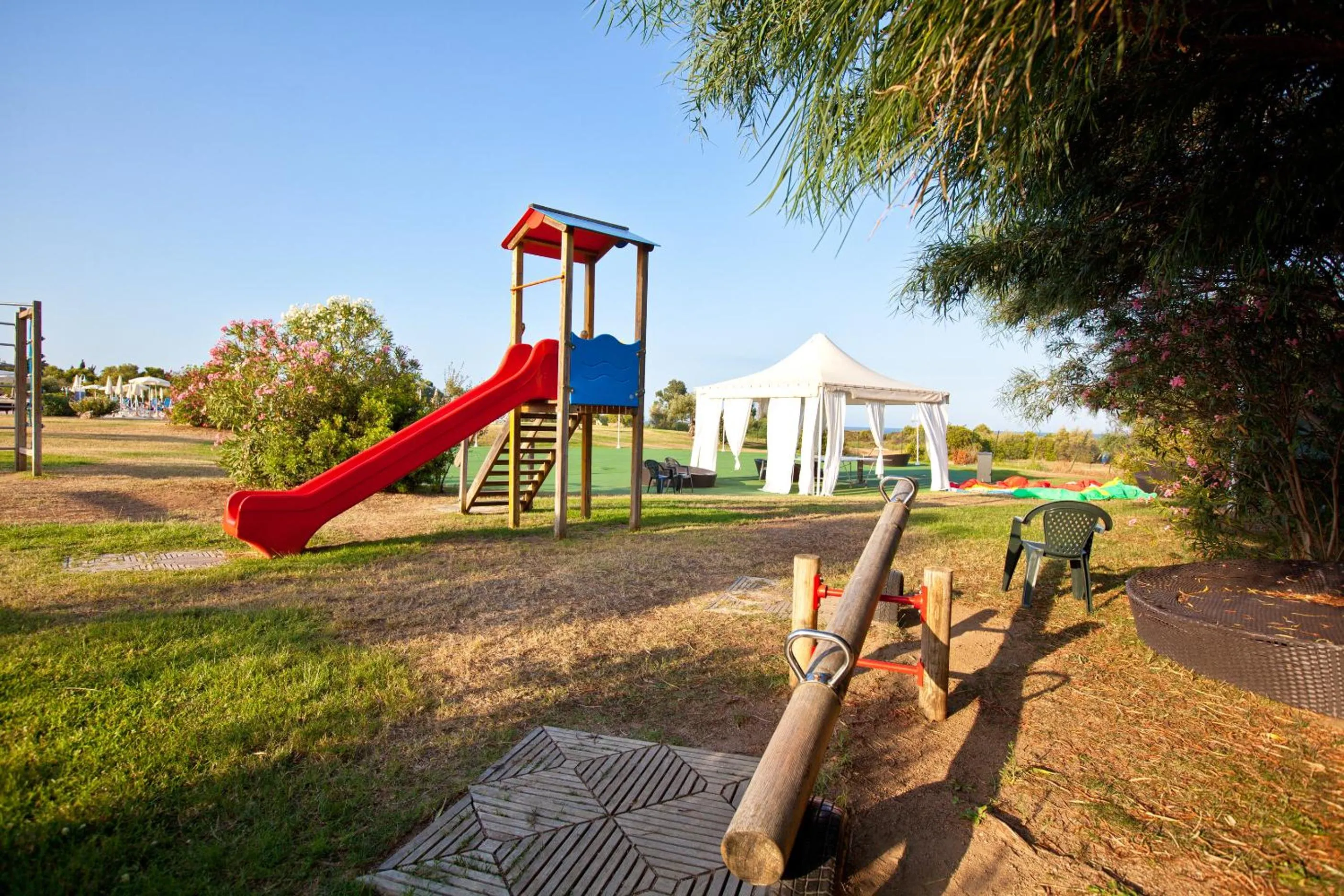 Children play ground in Hotel Baia Del Porto