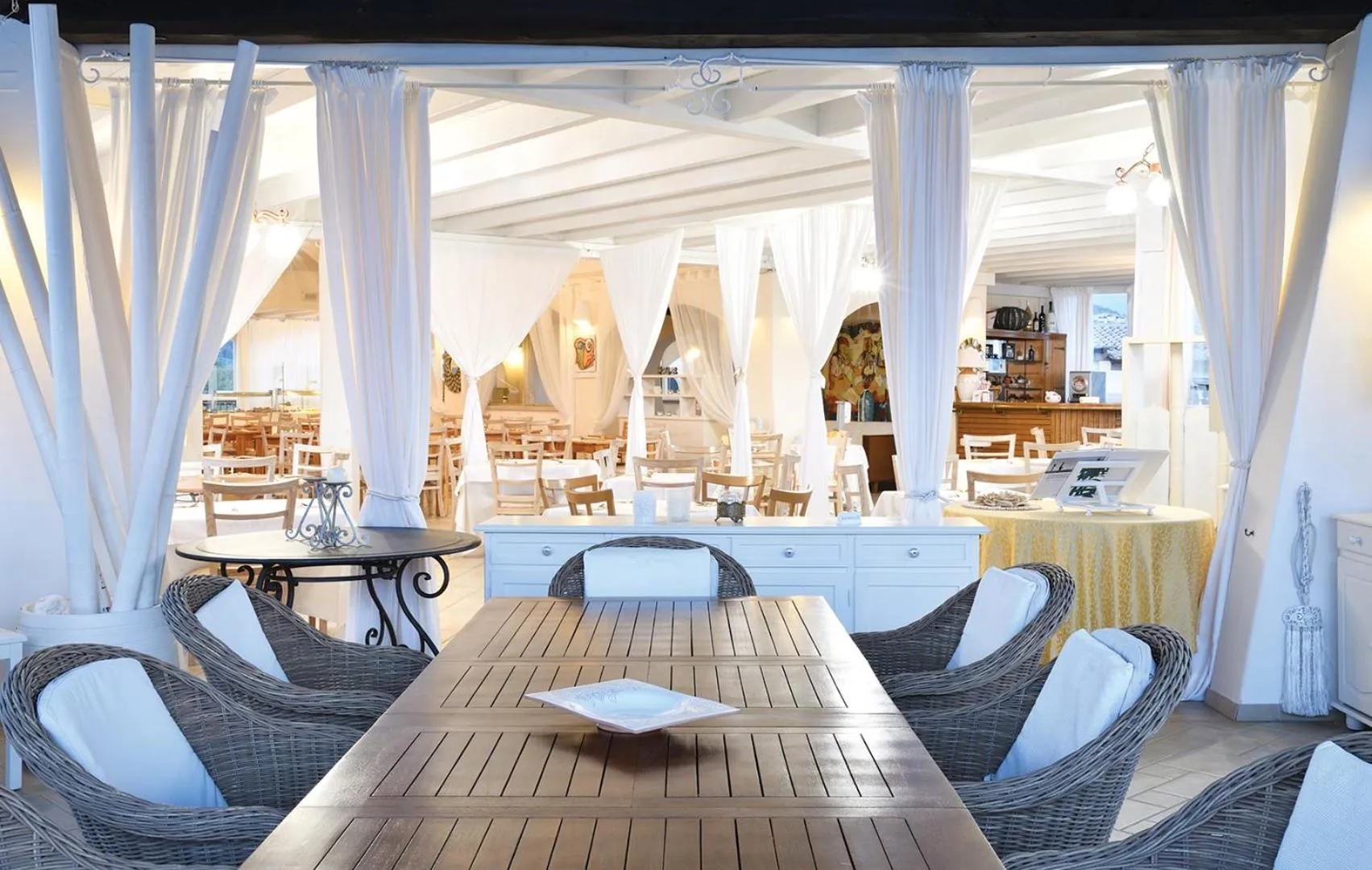 Restaurant/places to eat in Hotel Baia Del Porto