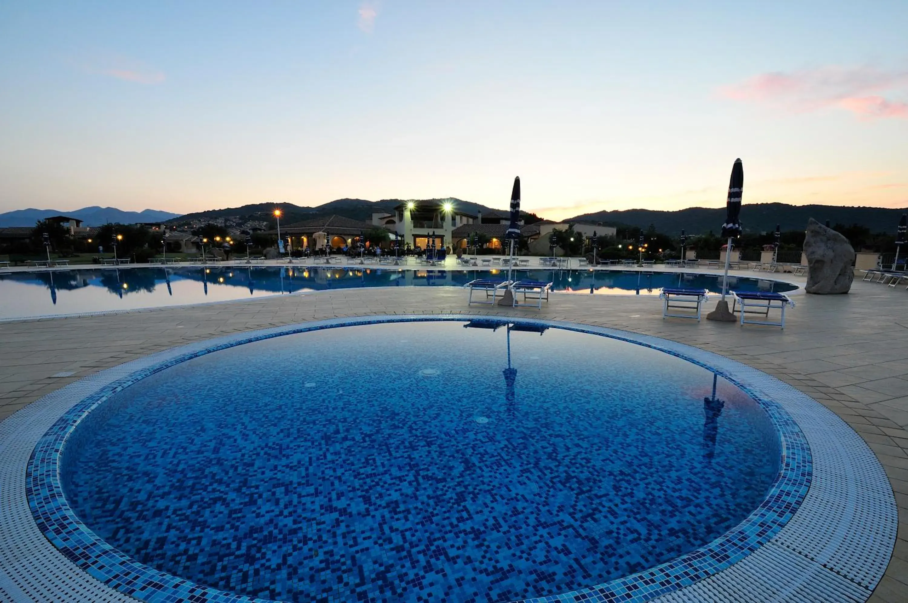 Pool view in Baia Del Porto Charme Hotel Pool view in Baia Del Porto Charme Hotel