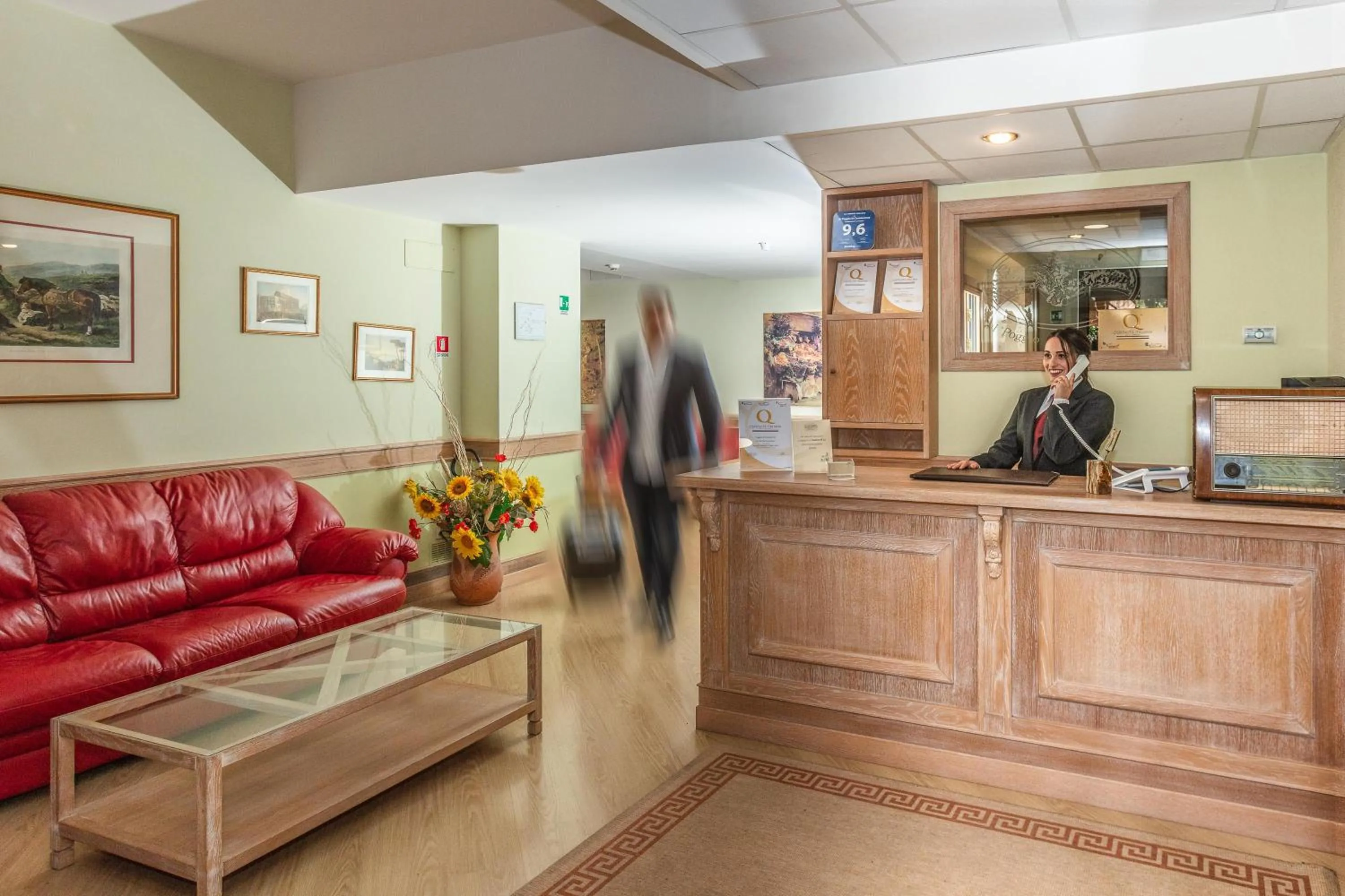 Lobby or reception in Hotel Des Reves