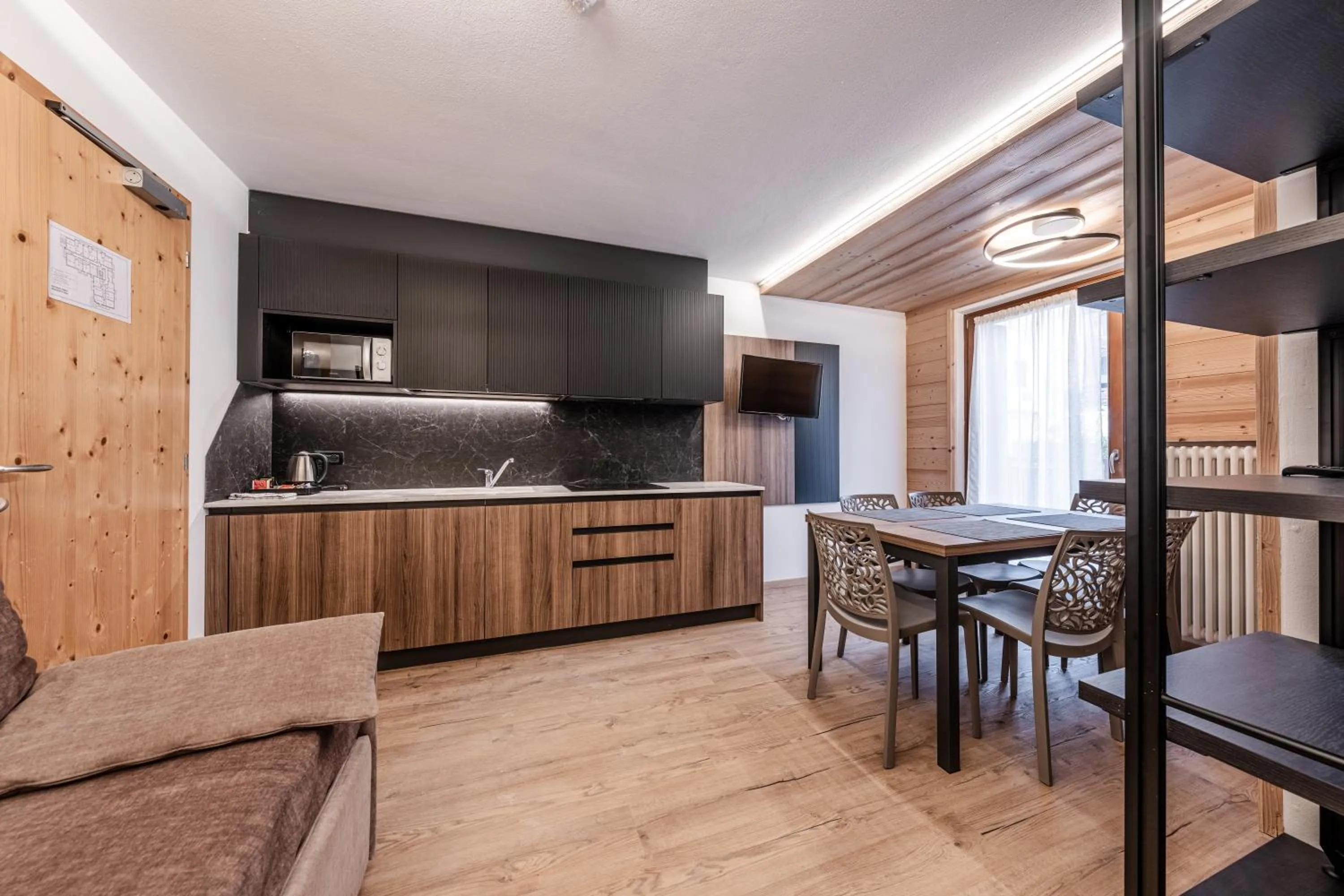 Dining area in Gaia Residence Hotel