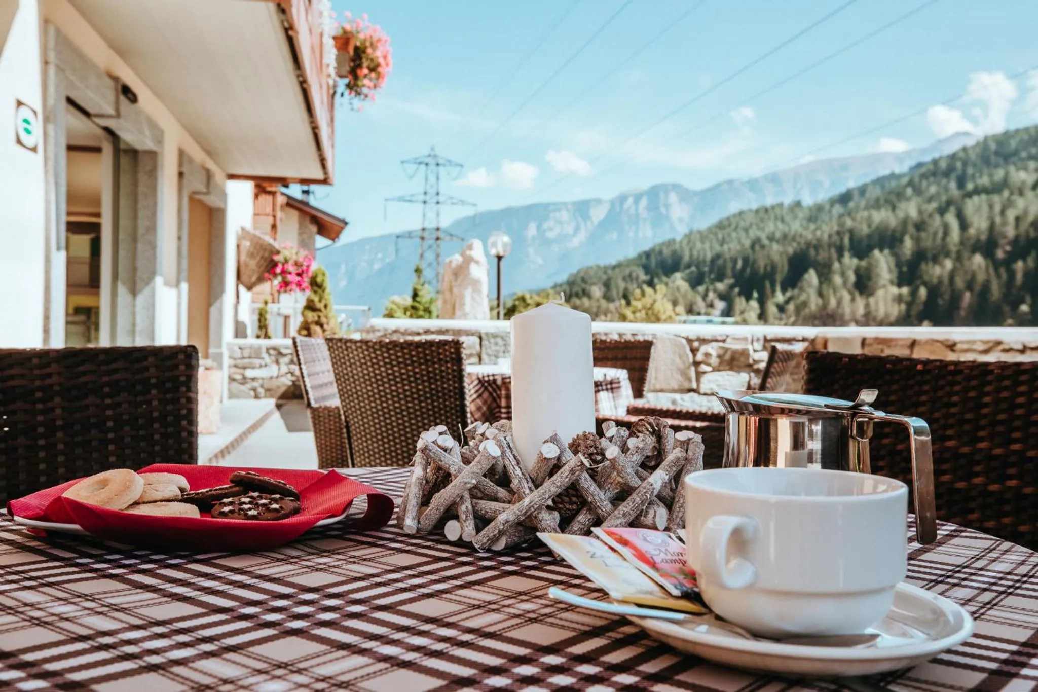 Decorative detail in Gaia Residence Hotel