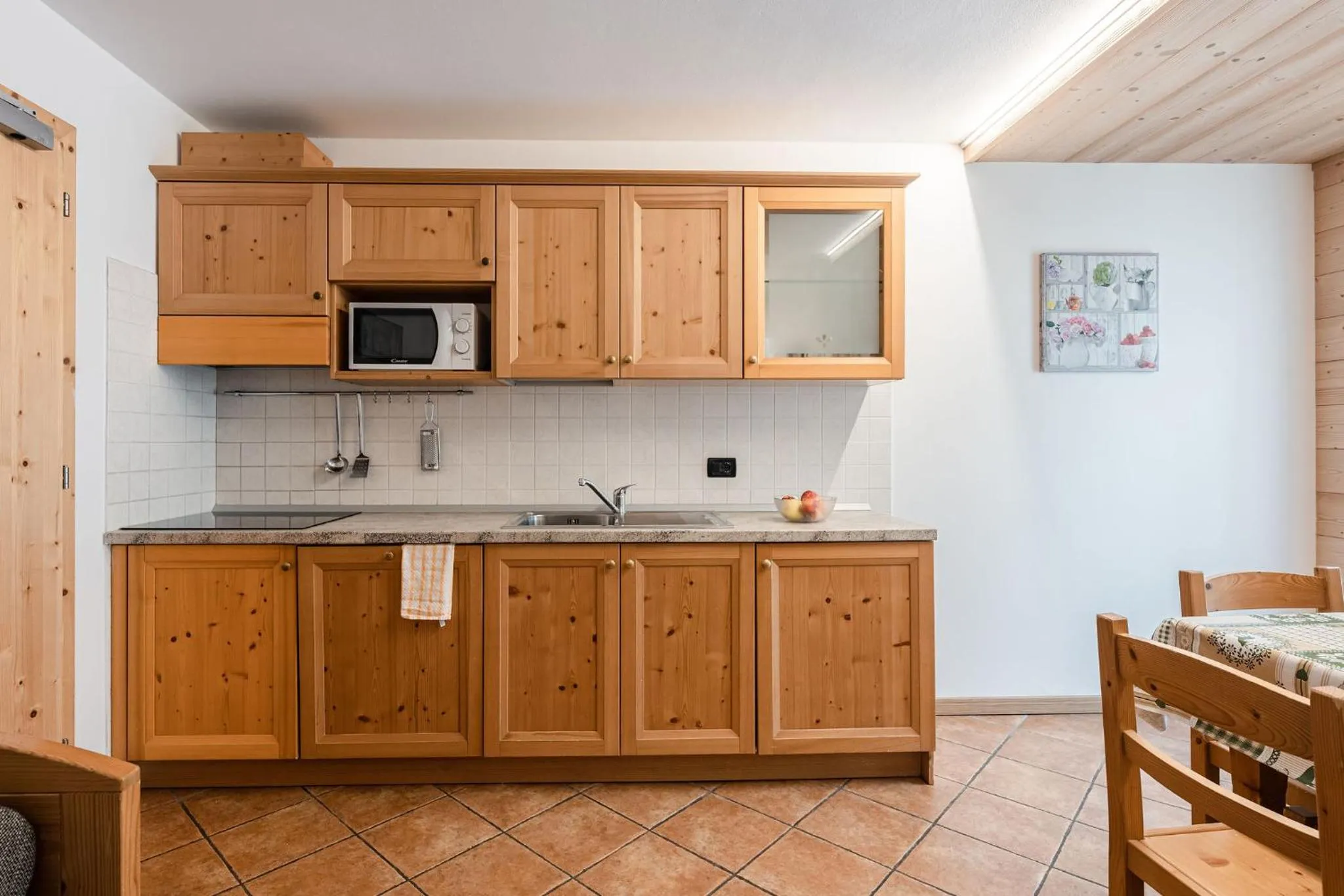 kitchen in Gaia Residence Hotel