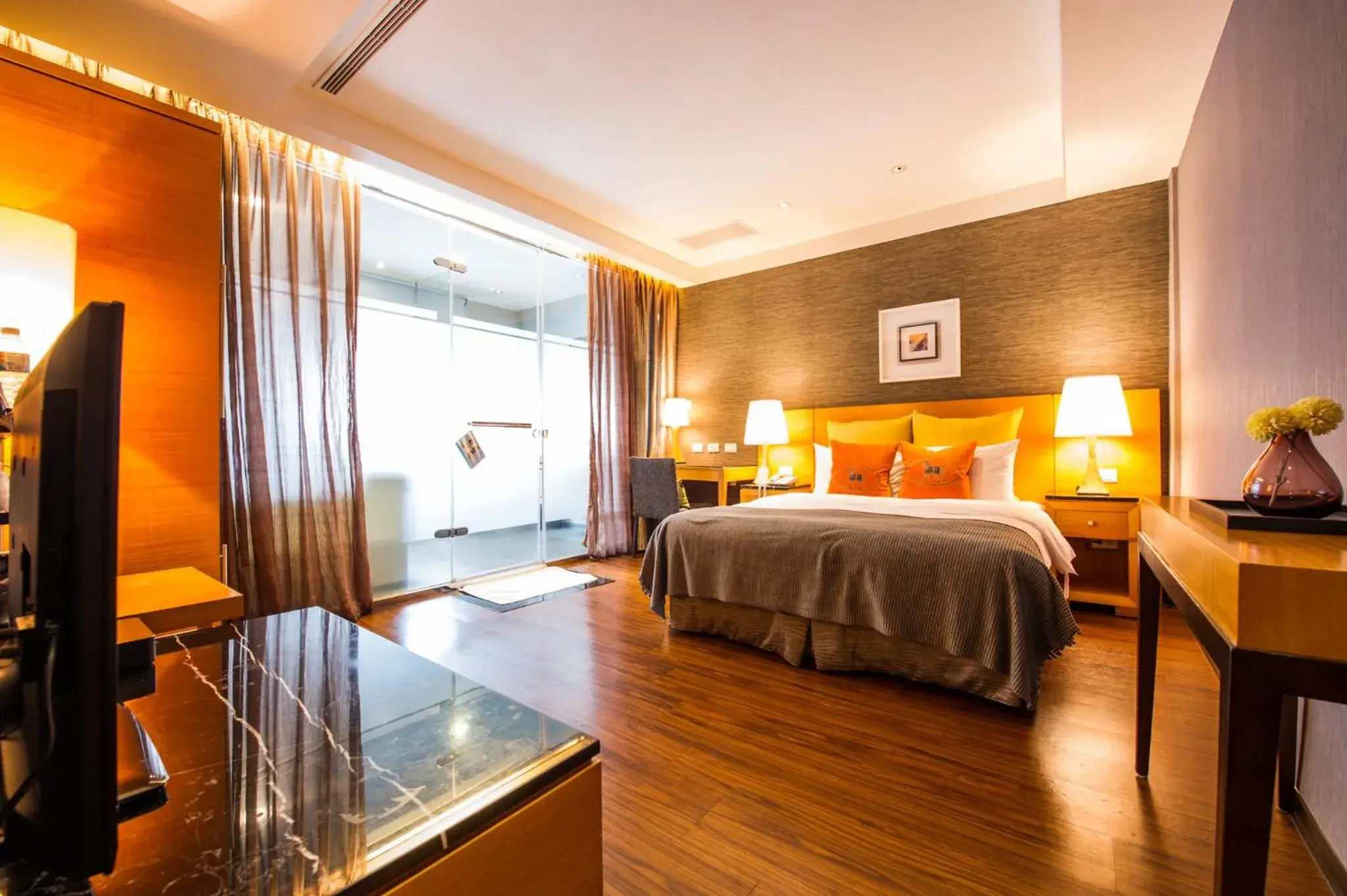 Bed in Aqua Bella Hotel Bed in Aqua Bella Hotel