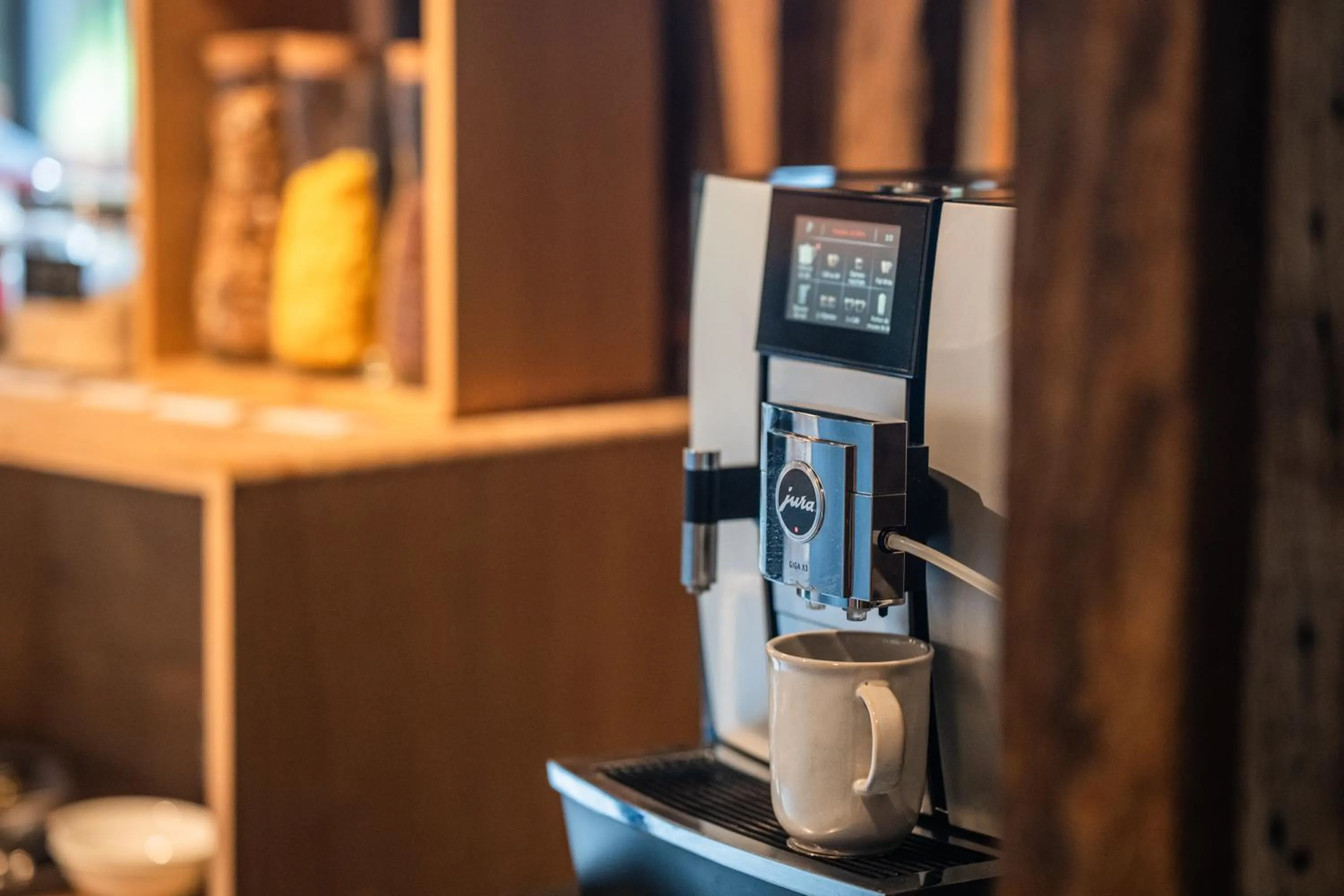Coffee/tea facilities in Hostellerie La Claire Fontaine, Logis hôtels & Spa