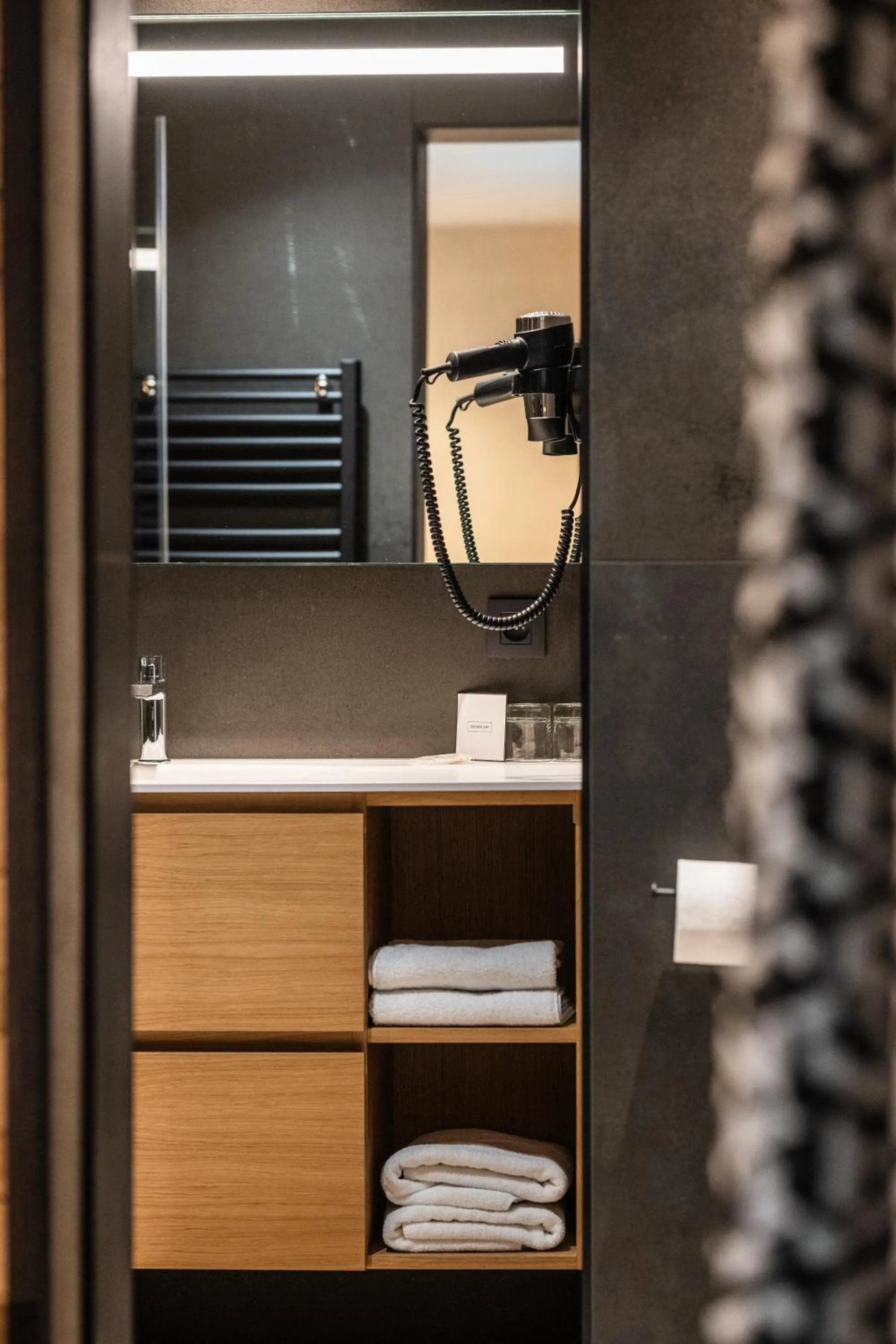 Bathroom in Hostellerie La Claire Fontaine, Logis hôtels & Spa