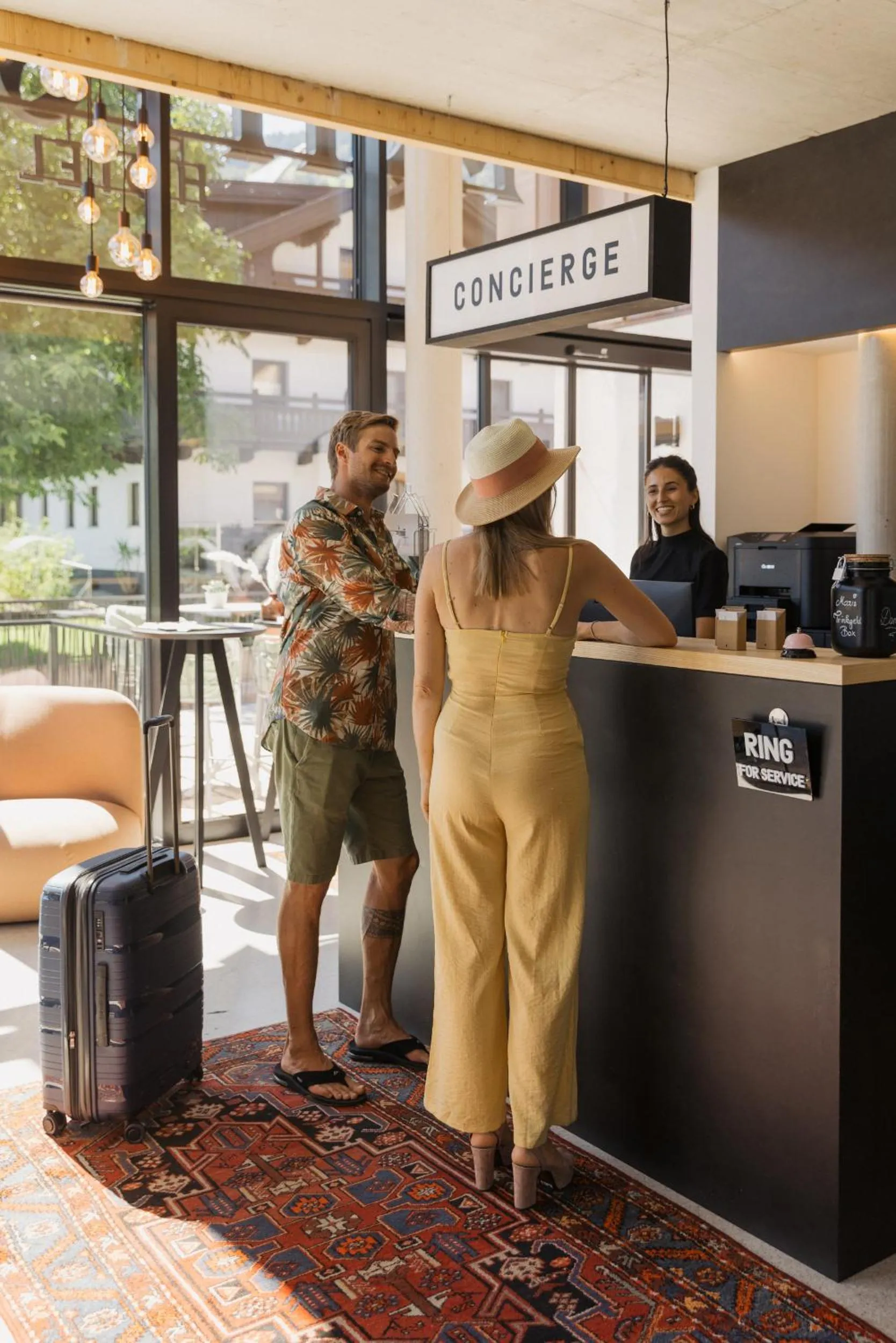 Lobby or reception in Mari Pop Hotel