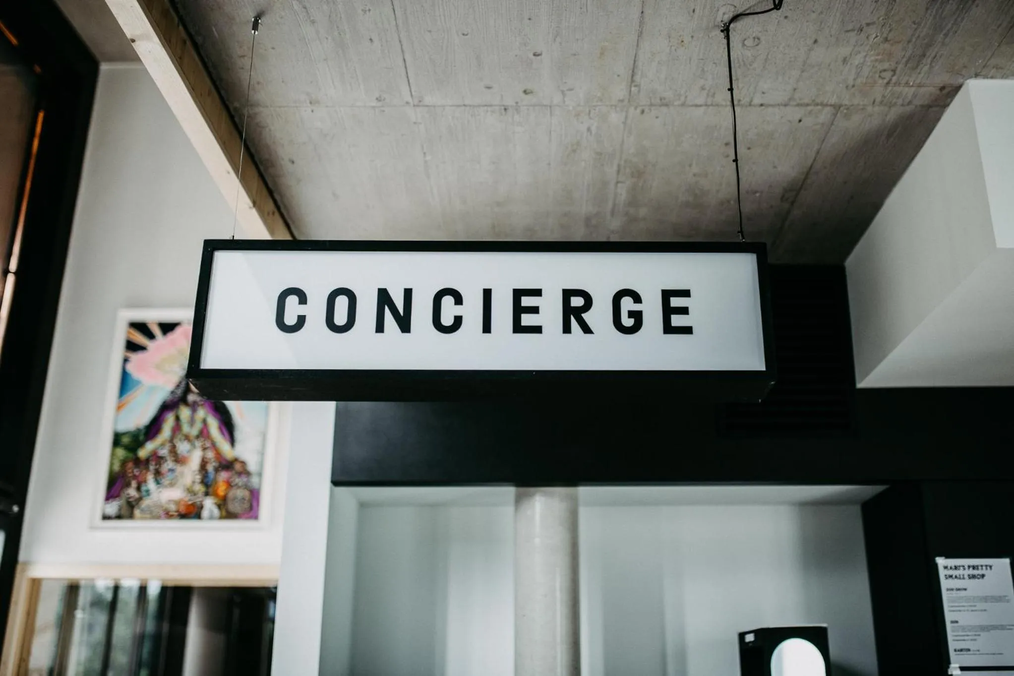 Decorative detail in Mari Pop Hotel