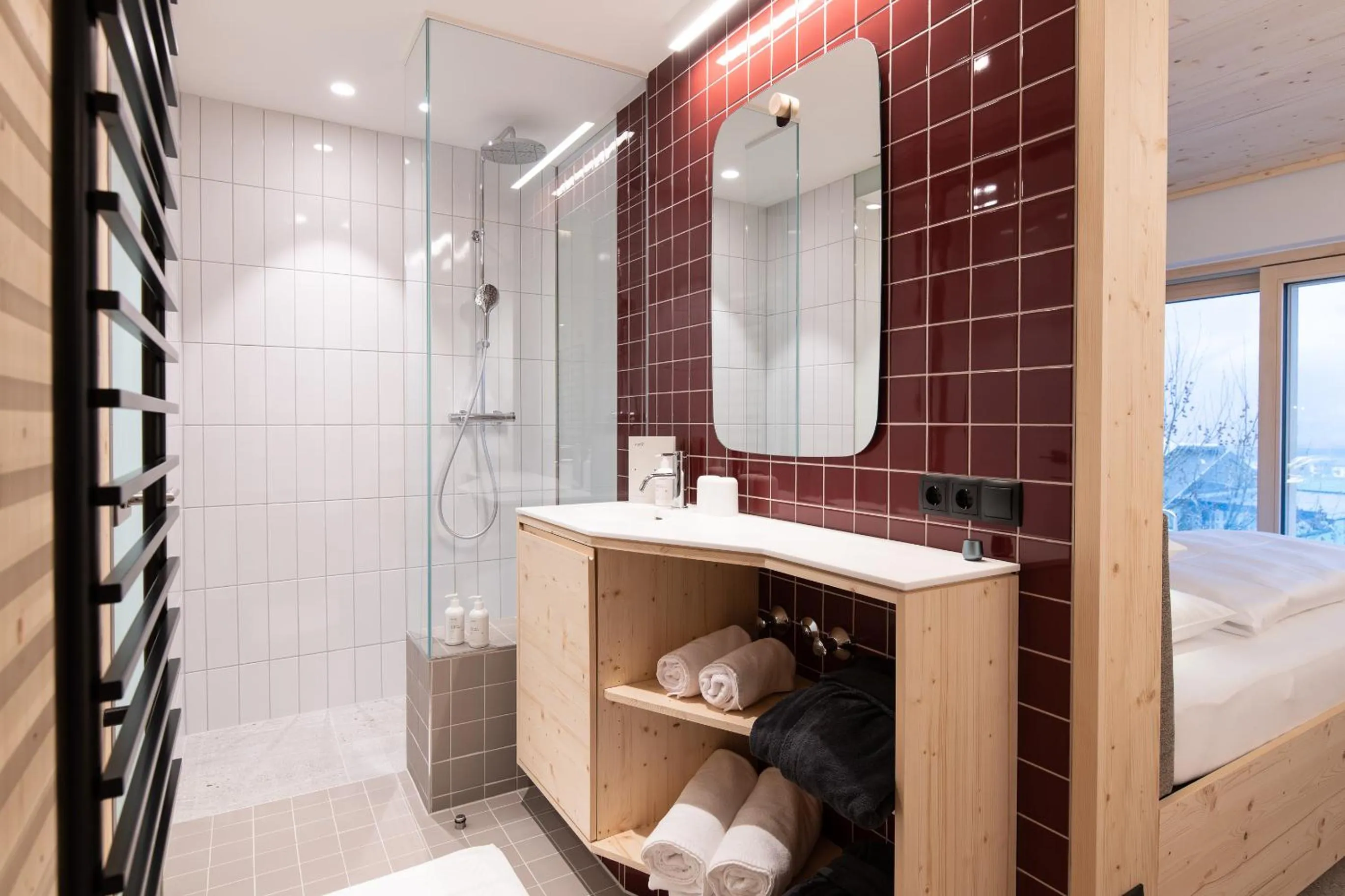 Bathroom in Mari Pop Hotel