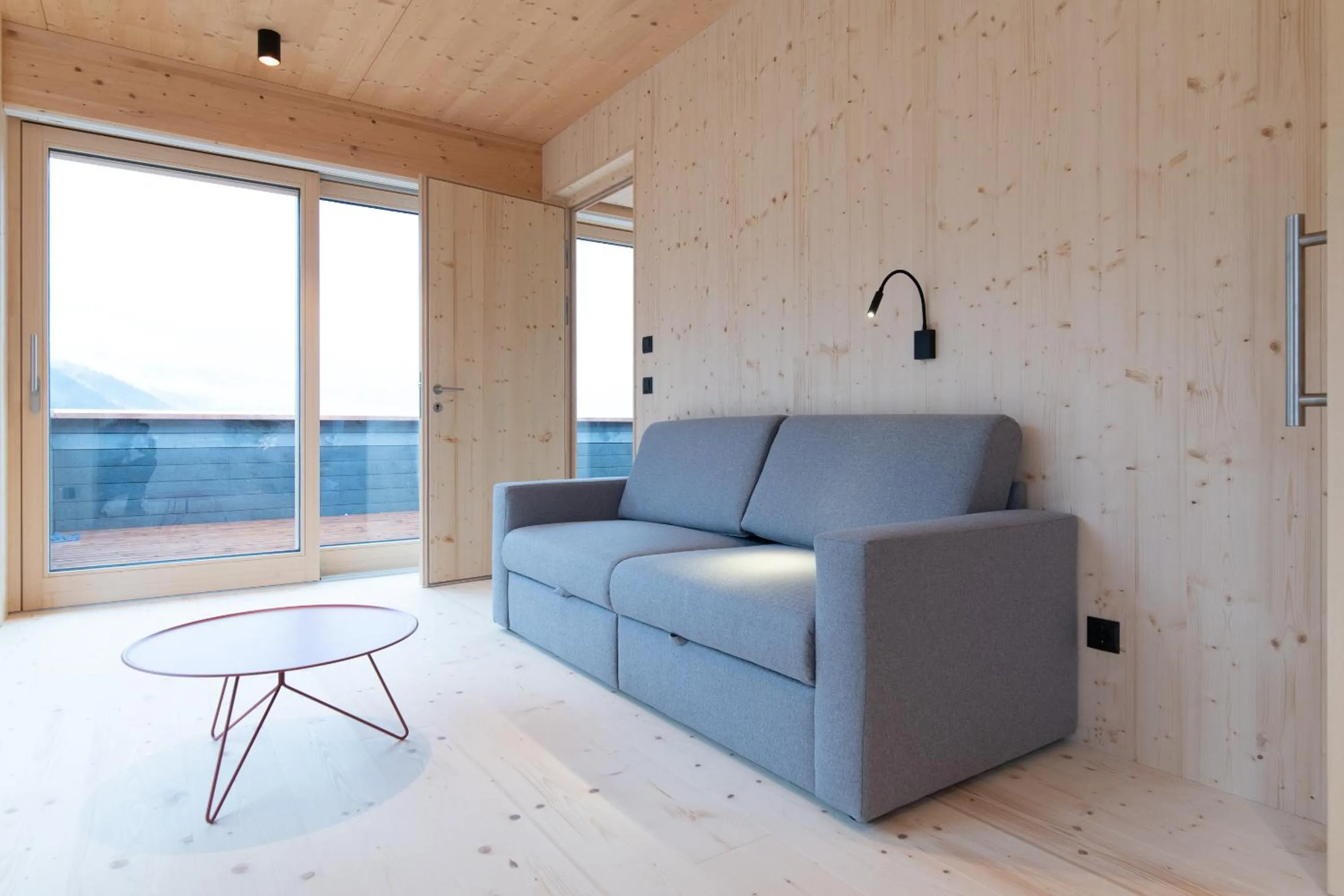 Seating area in Mari Pop Hotel