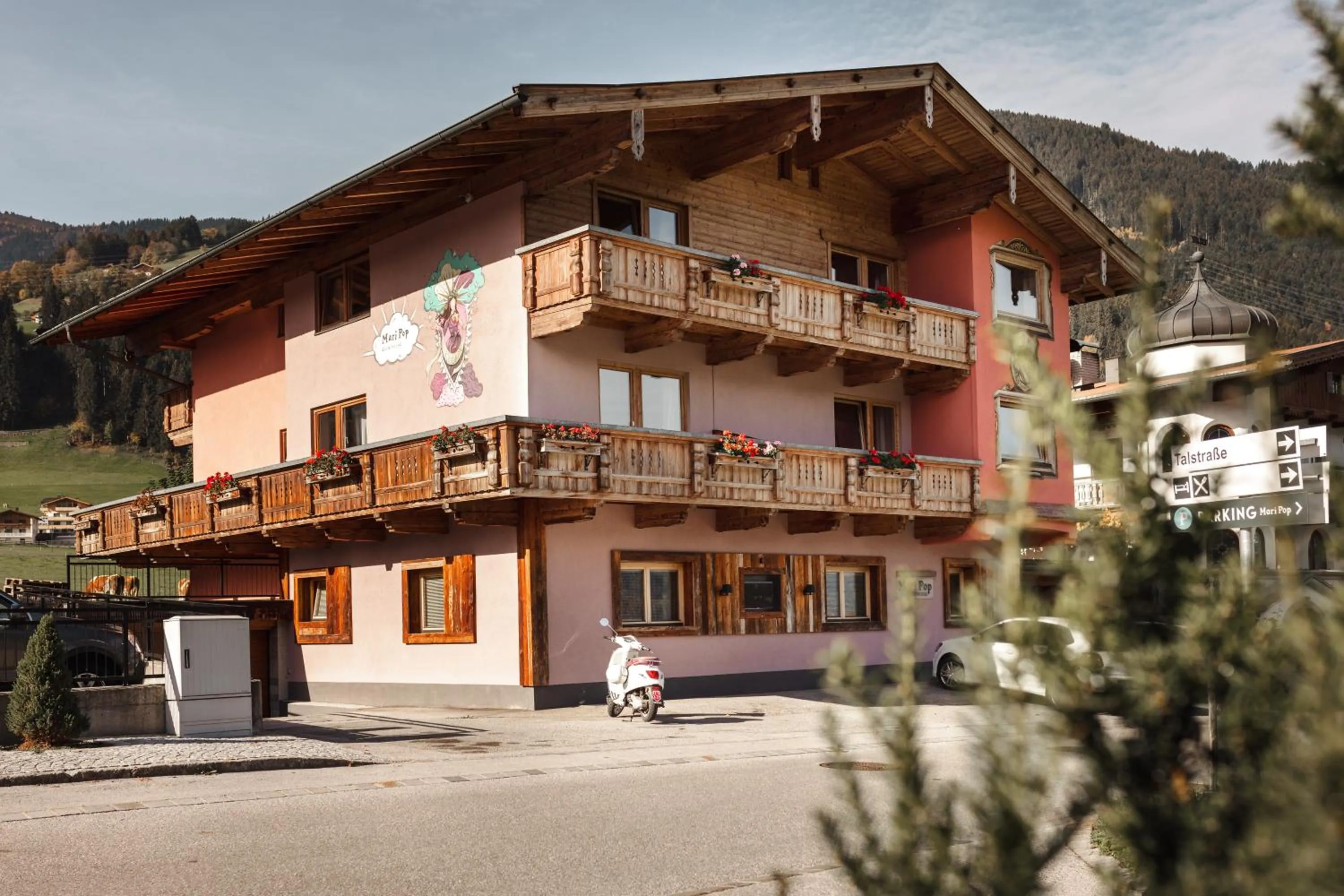 Property building in Mari Pop Hotel