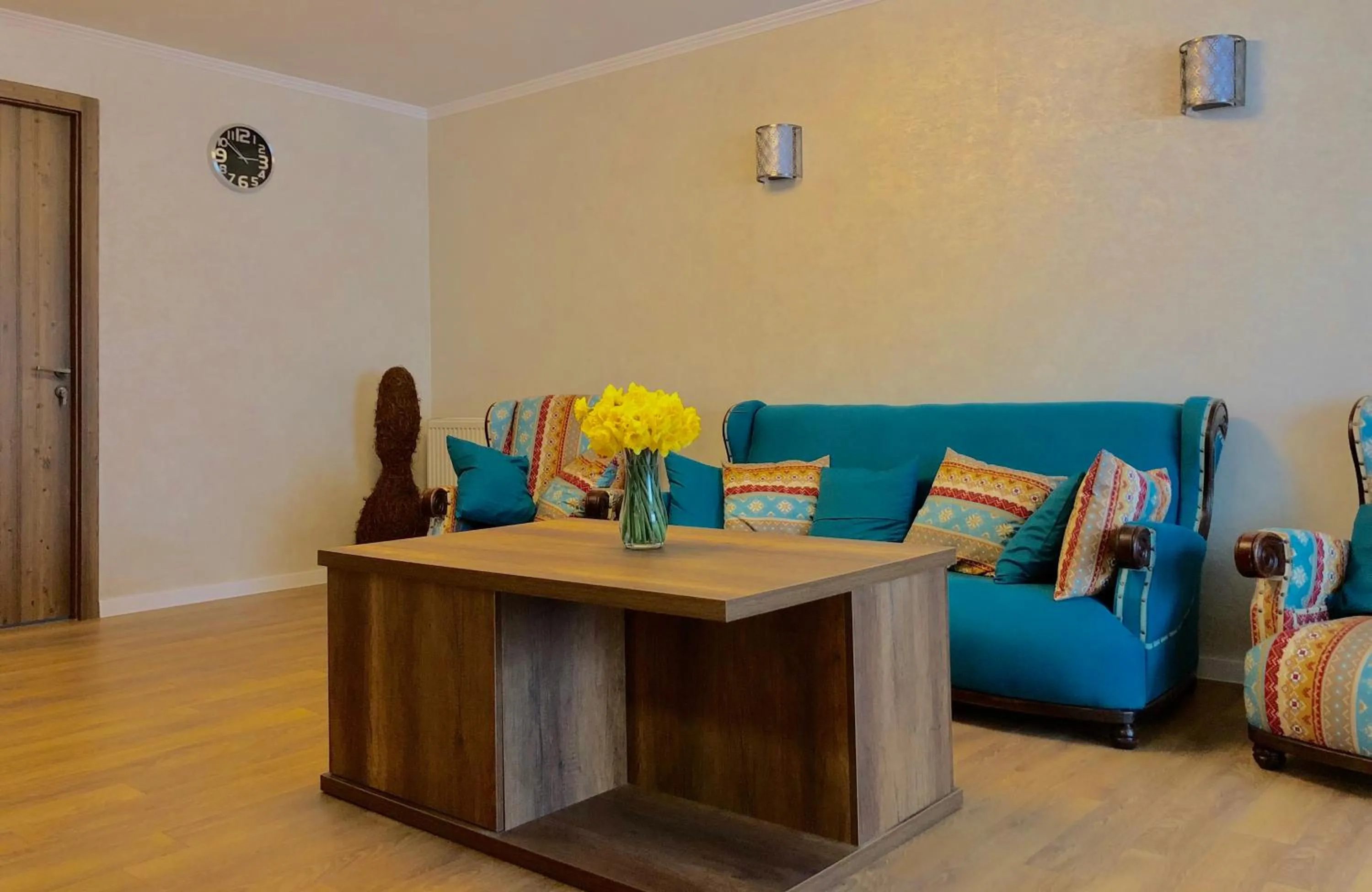 Living room in Flat 139 - Old Tbilisi