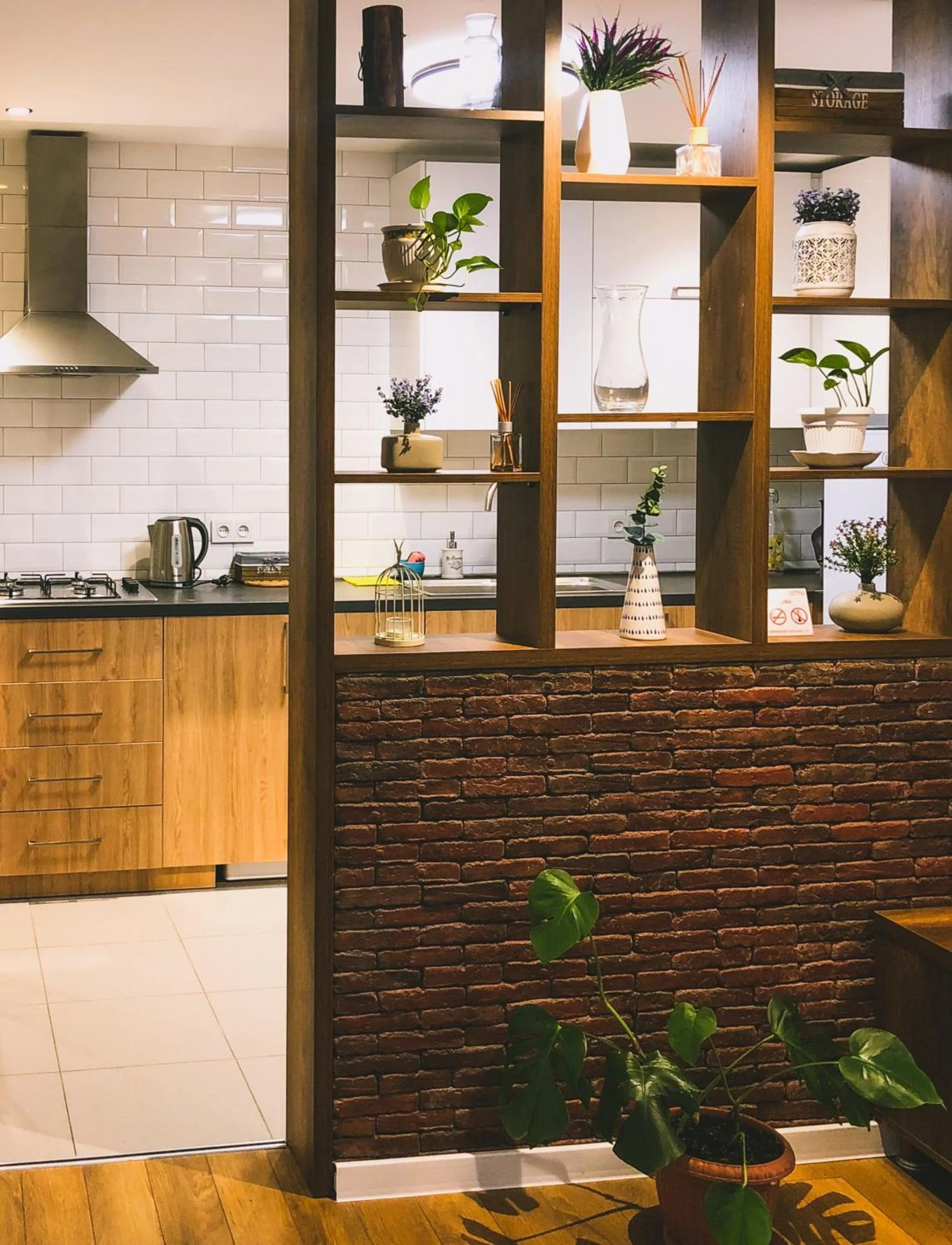 Kitchen or kitchenette in Flat 139 - Old Tbilisi