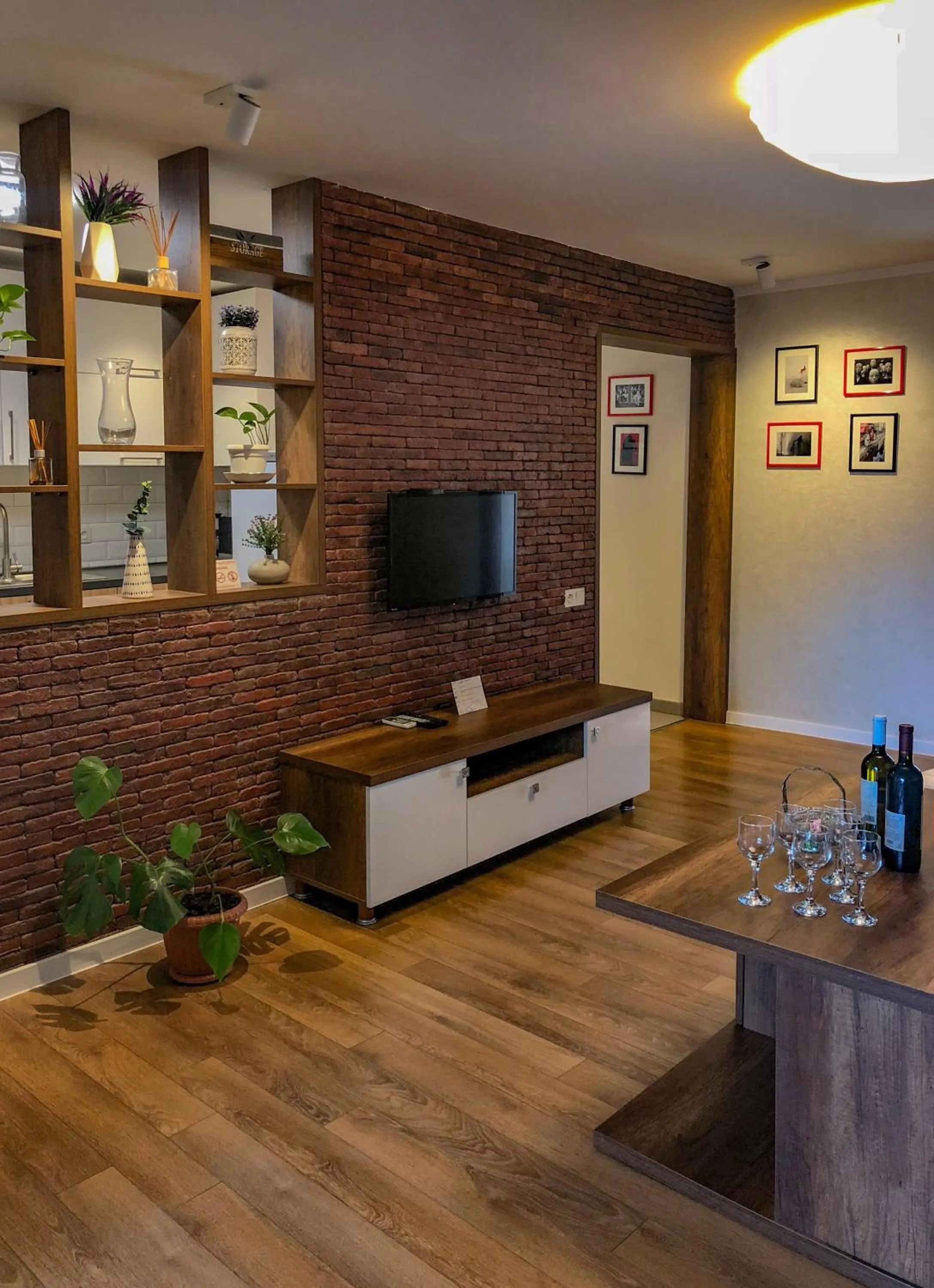 Living room in Flat 139 - Old Tbilisi