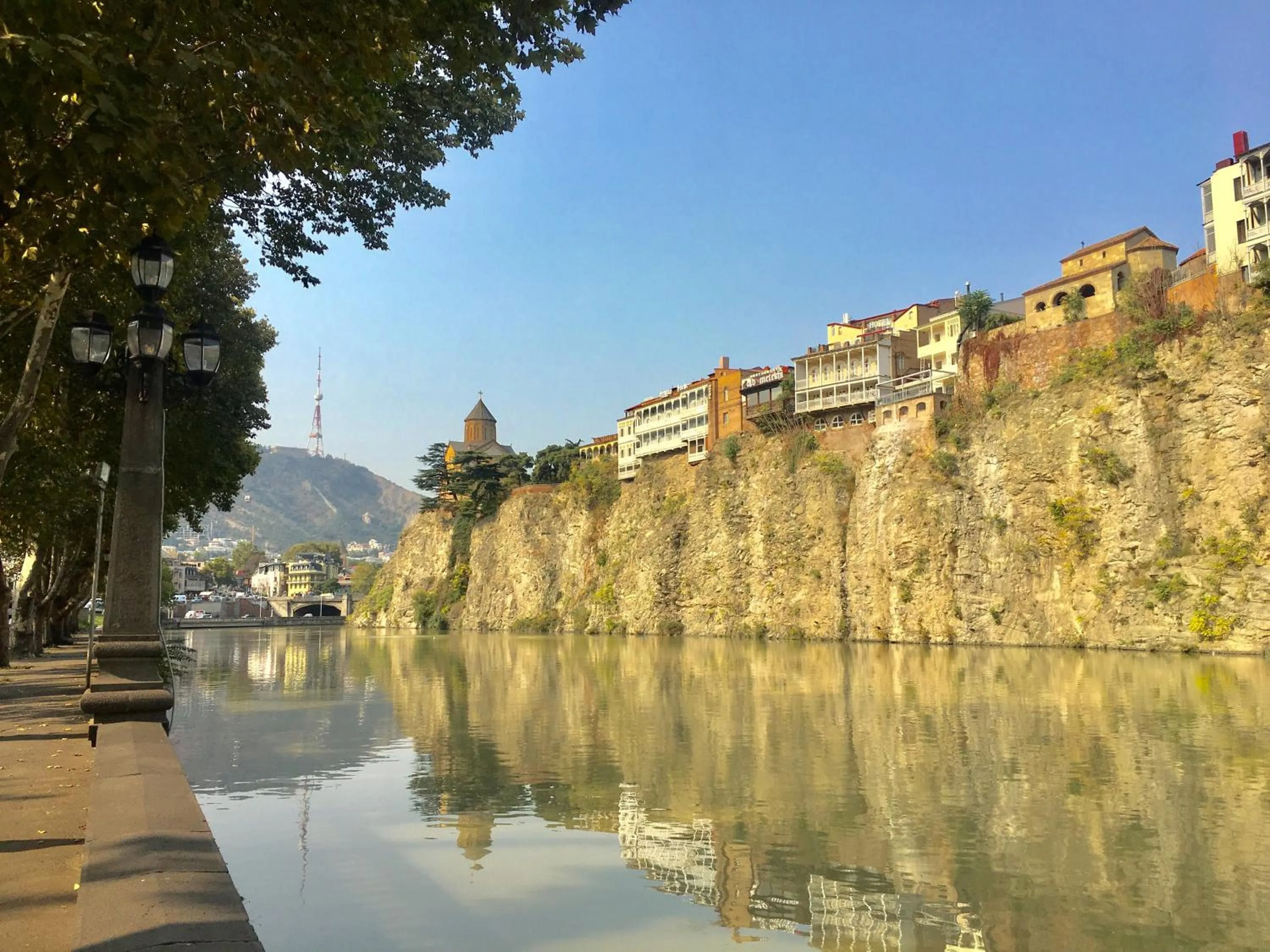 Landmark view in Flat 139 - Old Tbilisi
