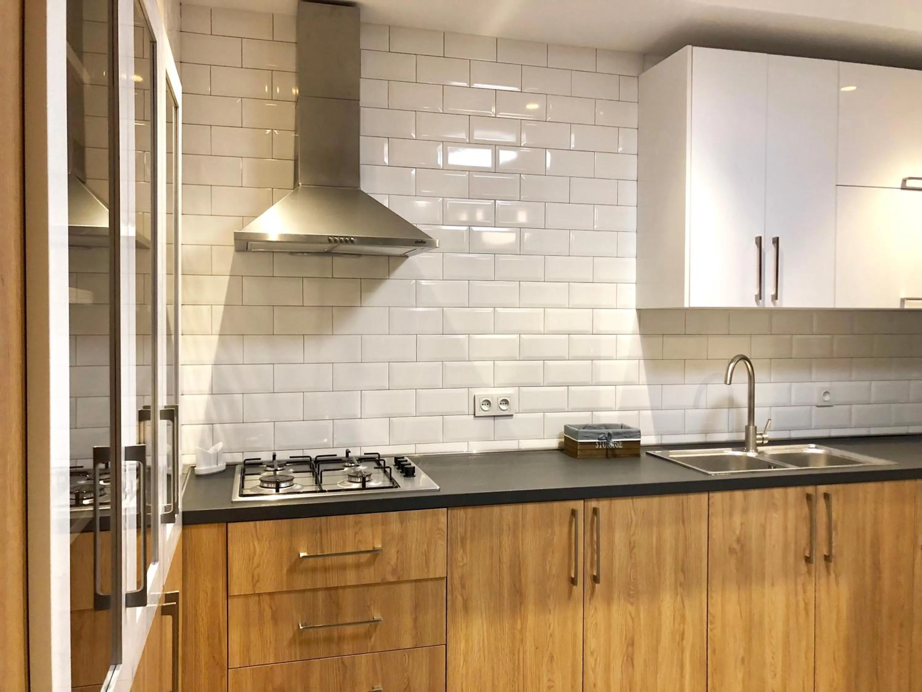 Kitchen or kitchenette in Flat 139 - Old Tbilisi