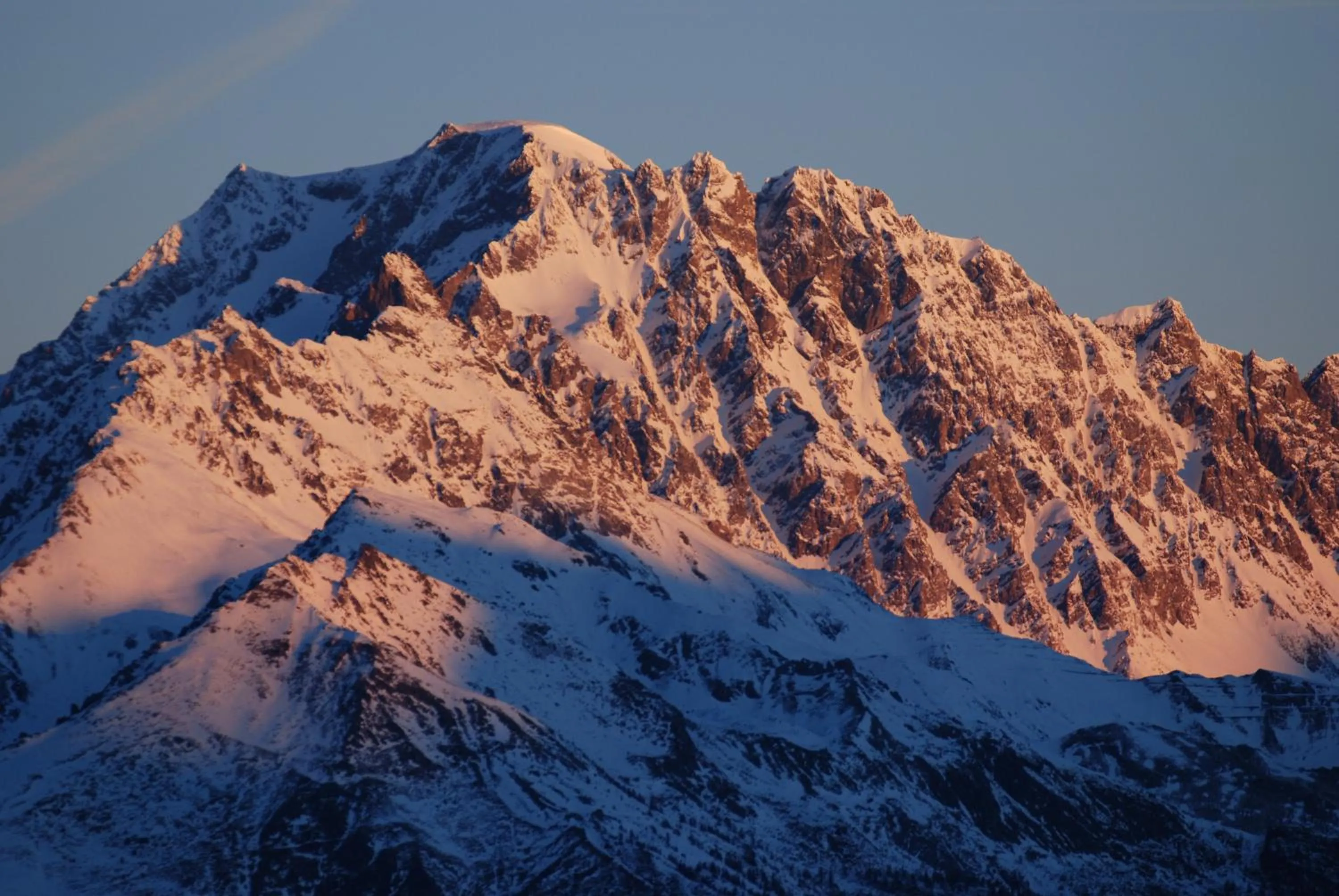 Mountain view in Hotel Chacaril