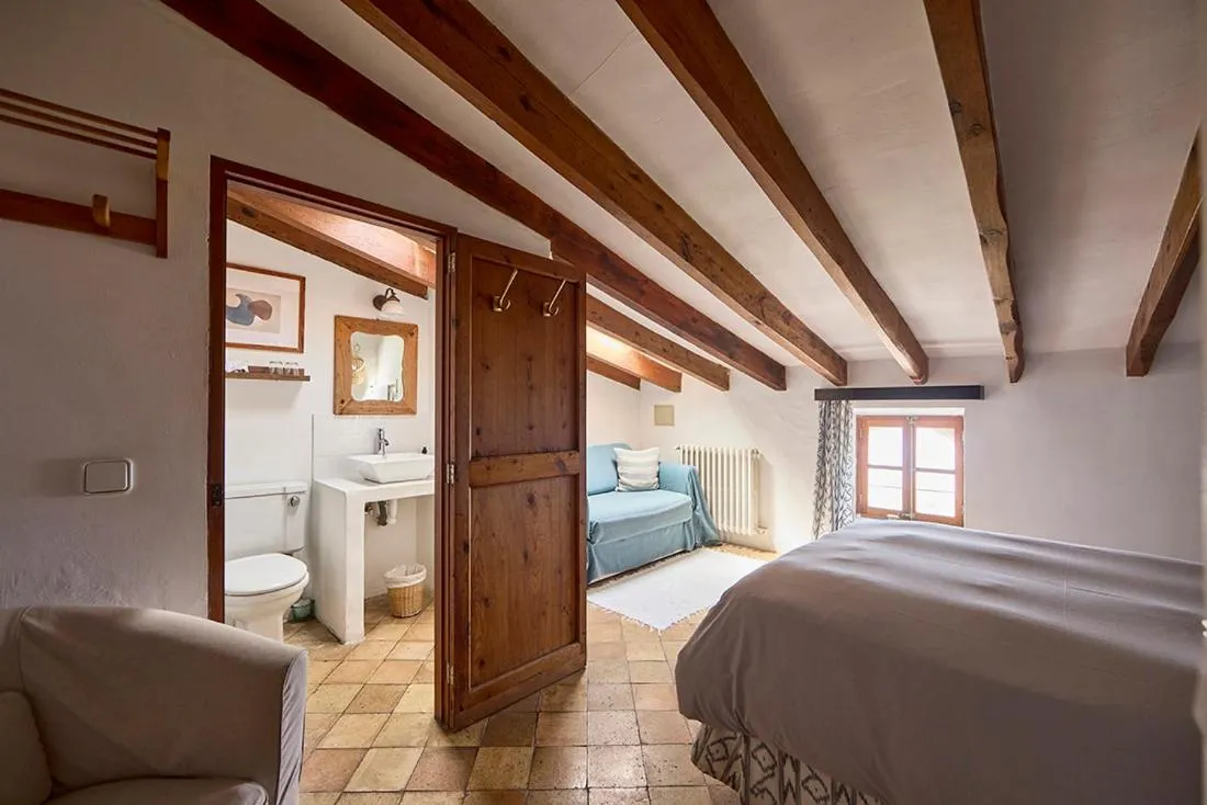 Bathroom, Bed in Can Busquets